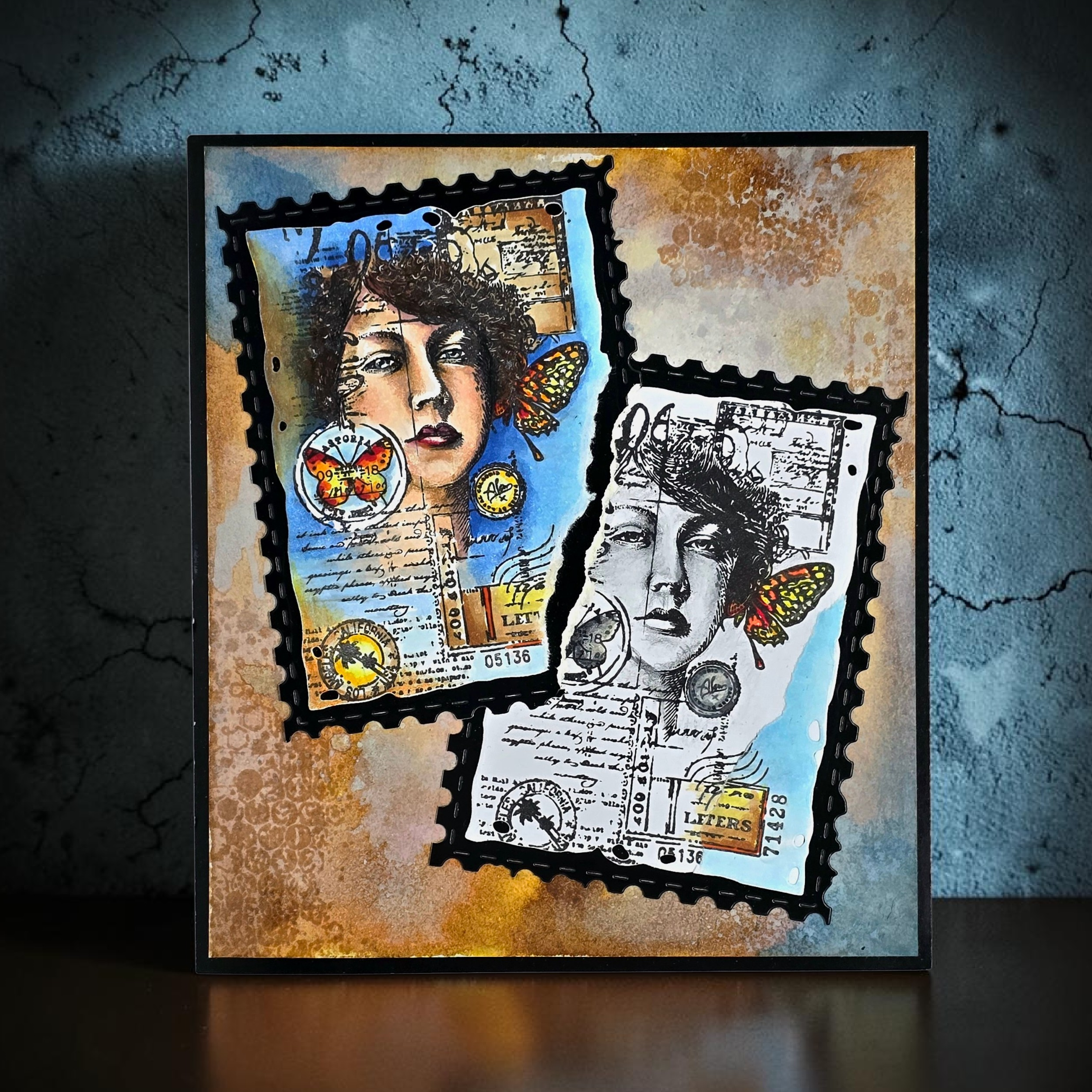 AALL and Create - A6 - Stamp Sets - Bee Geometry