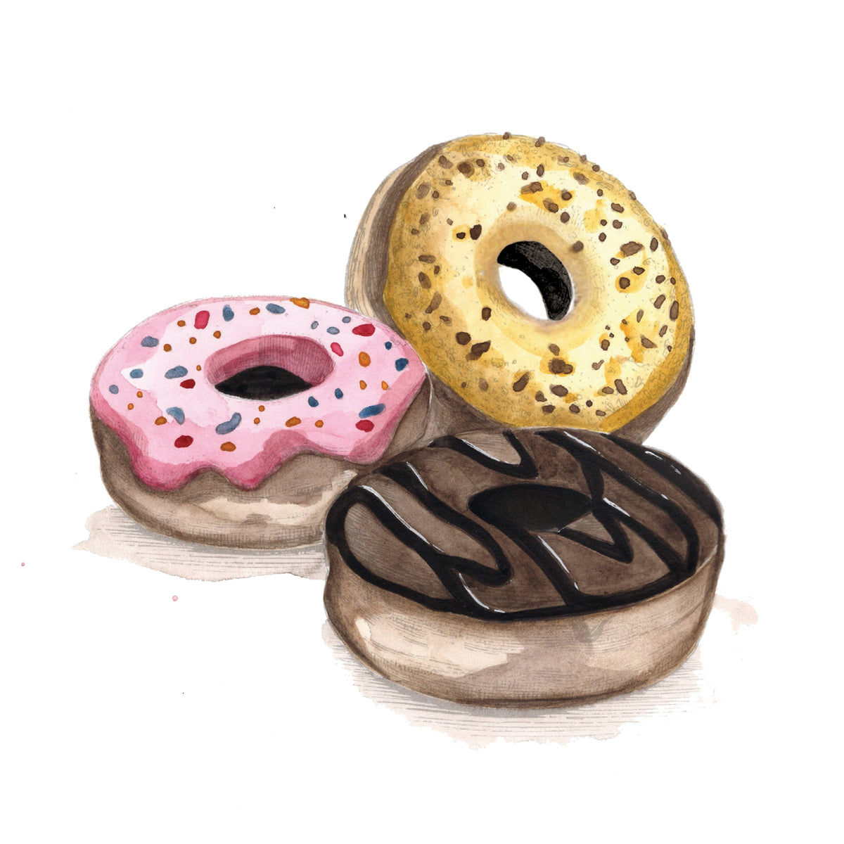 Willow Wolfe - Watercolor Workbook: Sweet Treats by Willow & Nya Wolfe