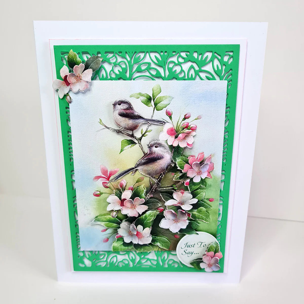 Die Cut Decoupage – Birds In Blossom (Pack Of 3)