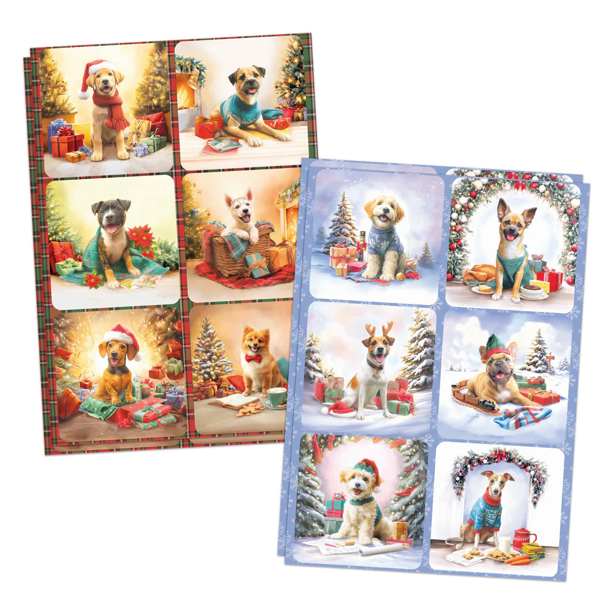 Katy Sue Santa Paws Die Cut Topper & Decoupage Collection
