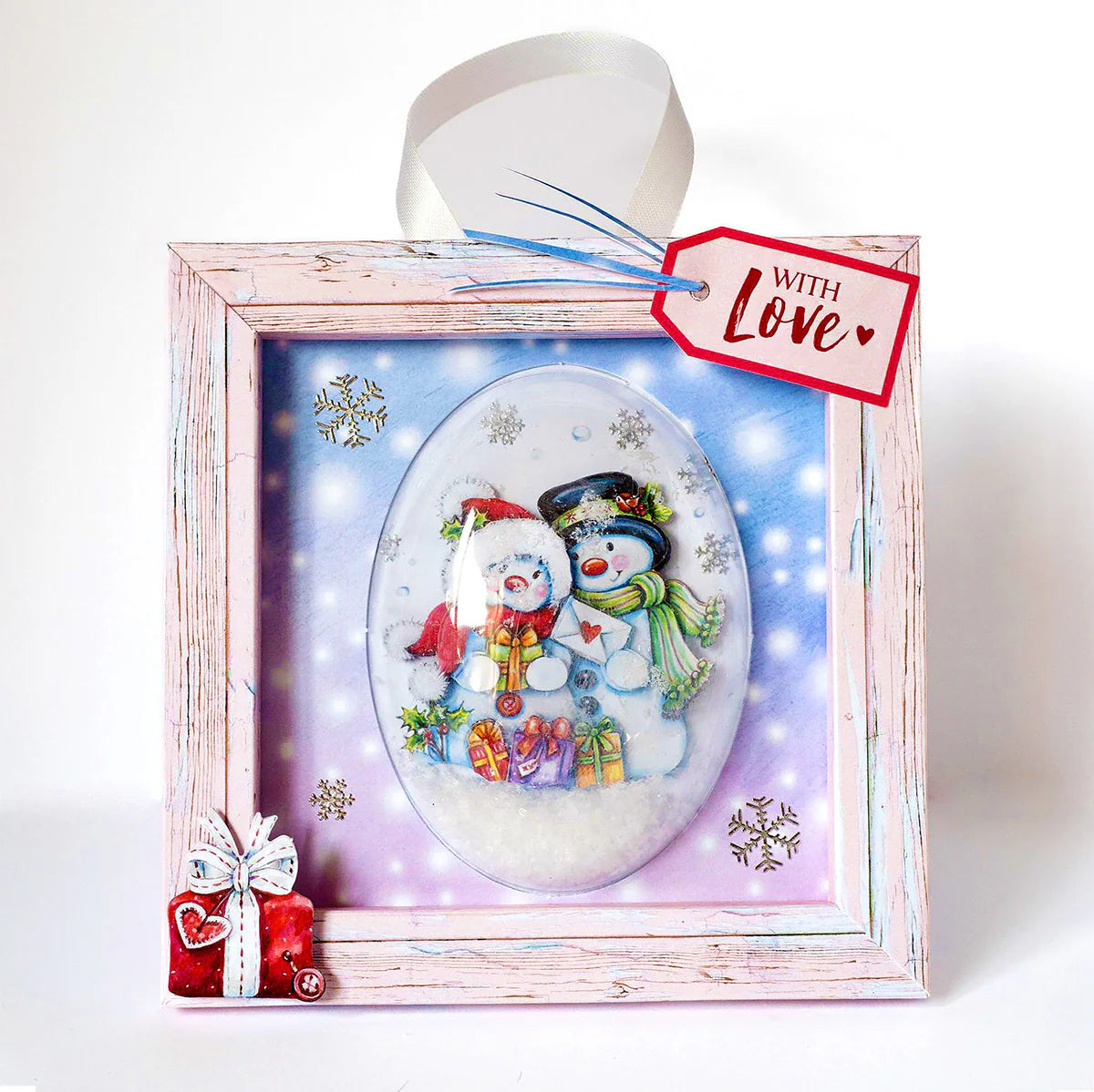 Die Cut Decoupage – Snowmen & Presents (pack of 3)