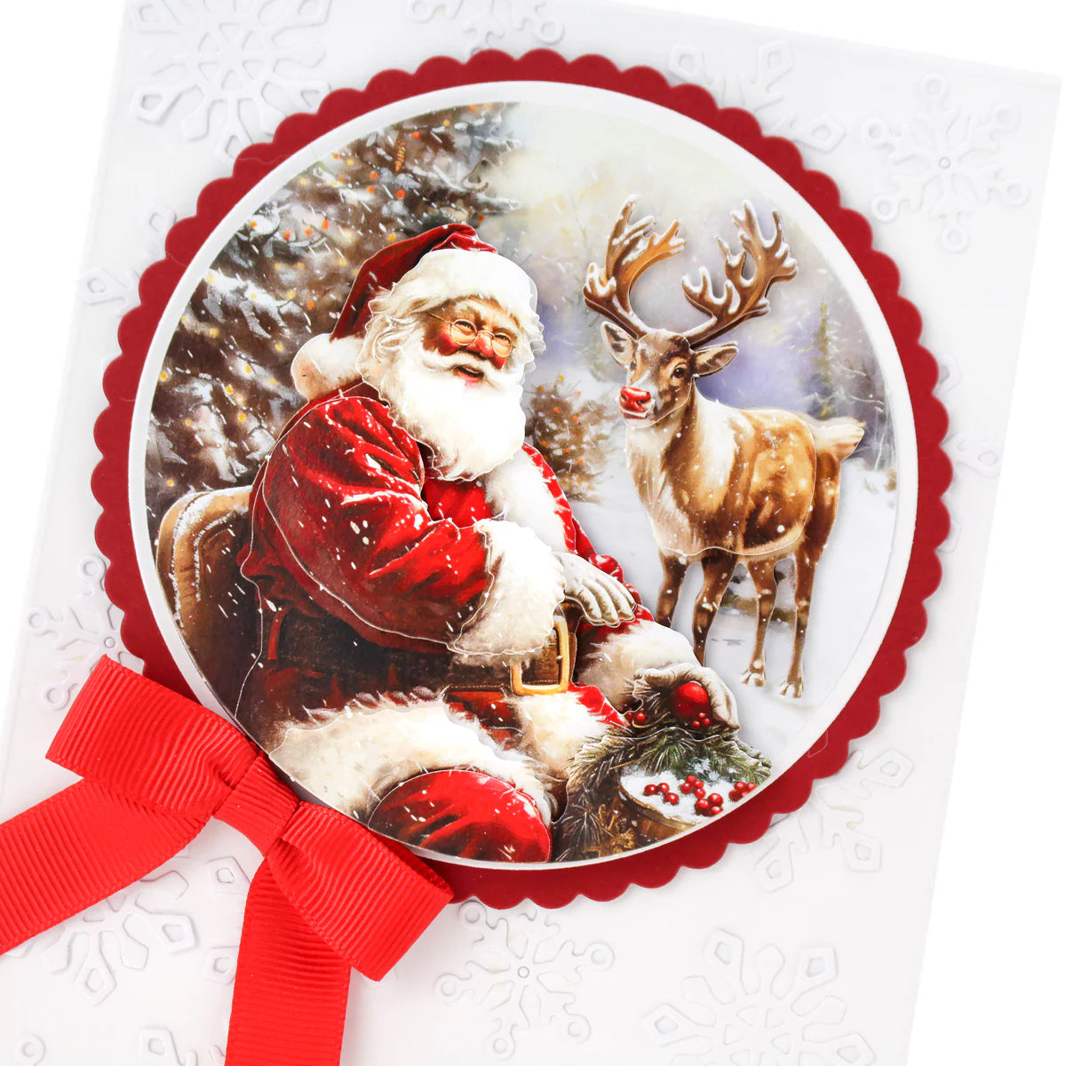 Die Cut Decoupage – Christmas Bauble Selection (pack of 12)