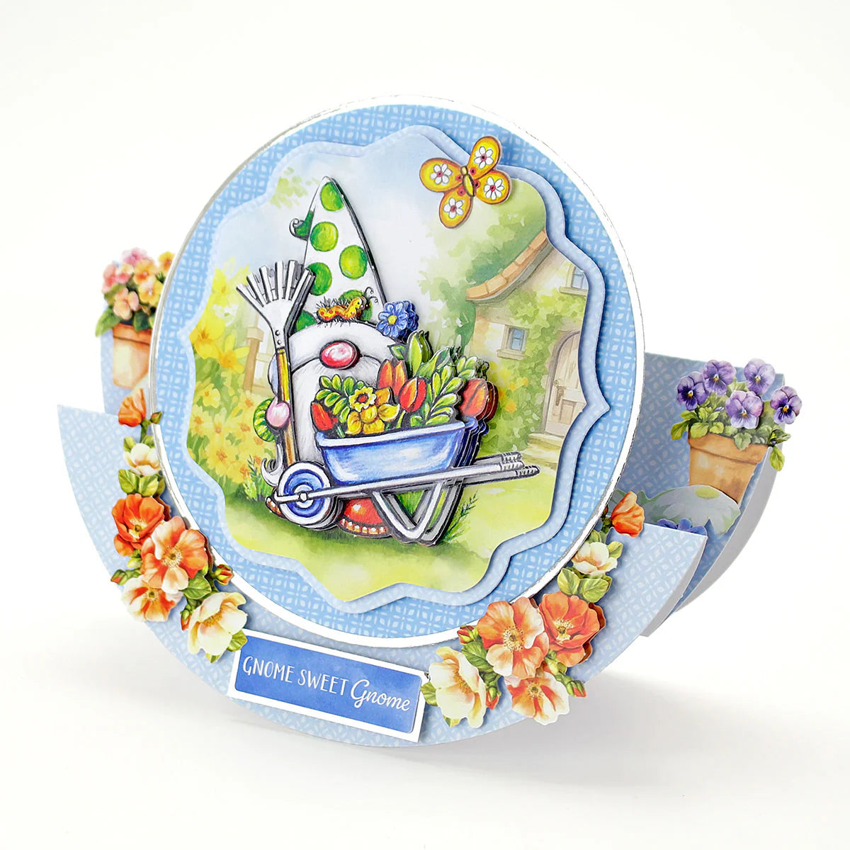 Die Cut Decoupage – Garden Gnomes (Pack of 12)