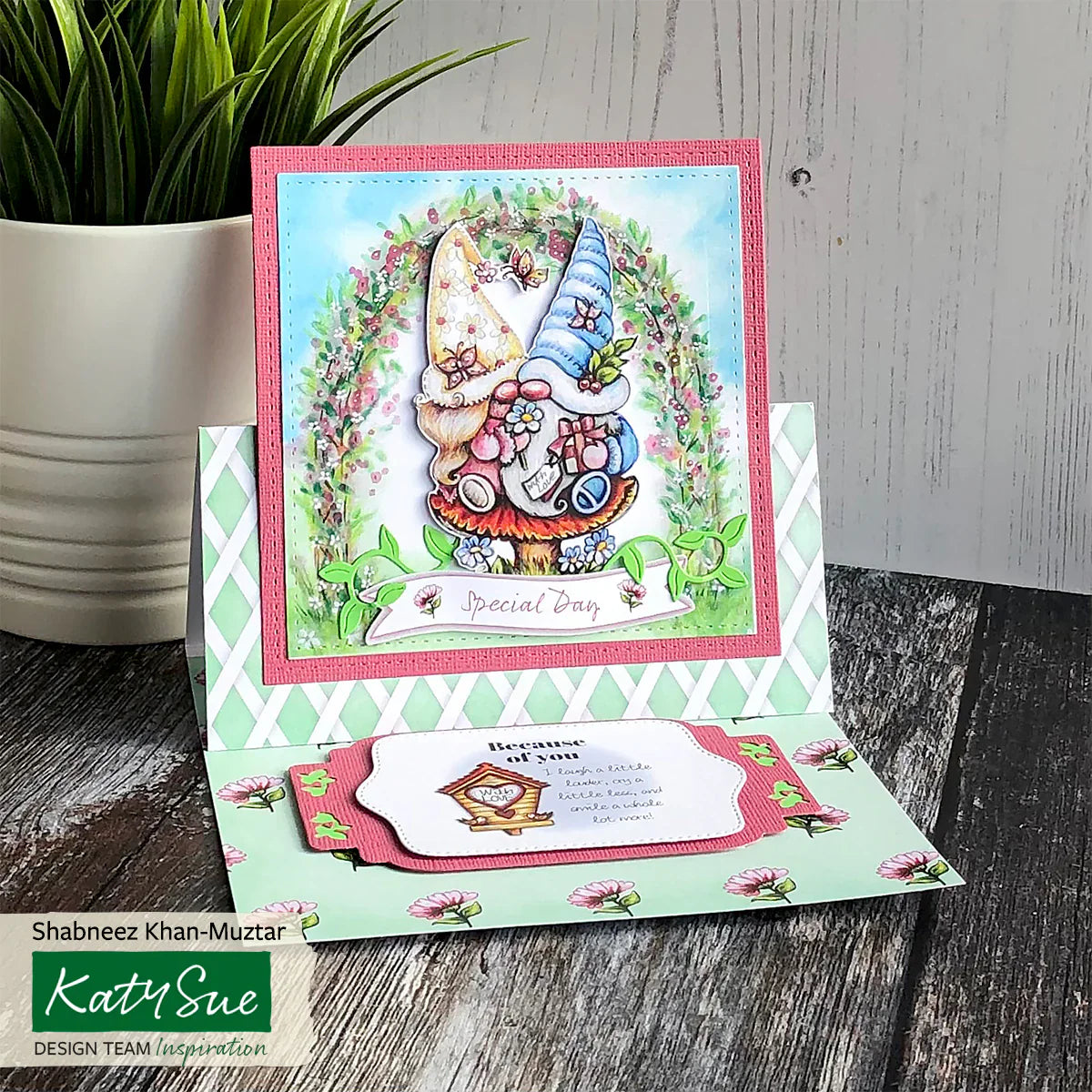 Garden Gnomes Paper Craft Pad