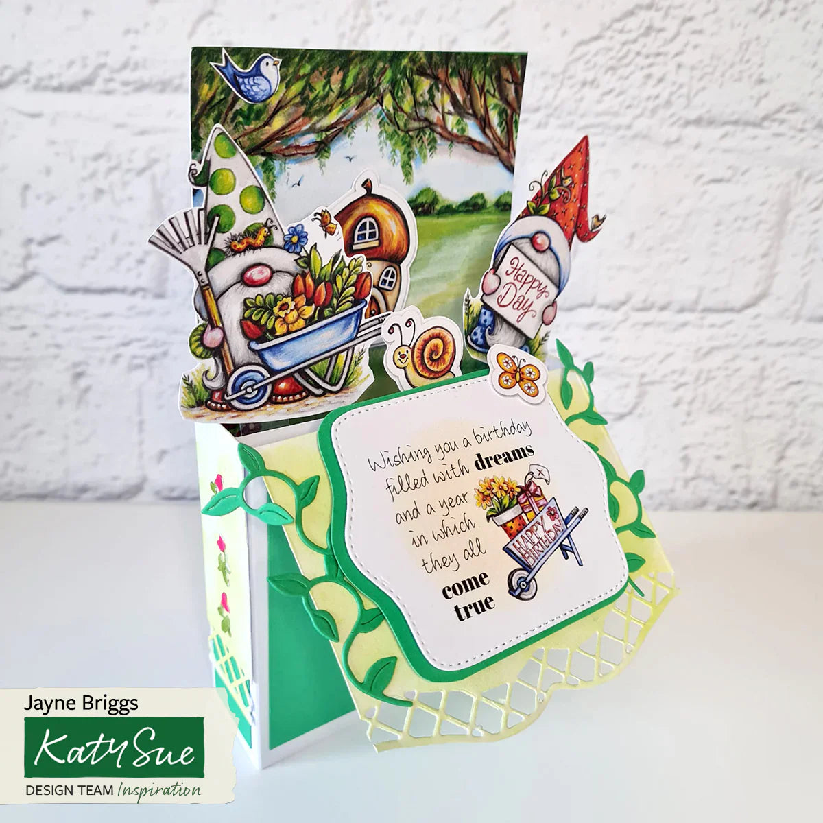 Garden Gnomes Paper Craft Pad