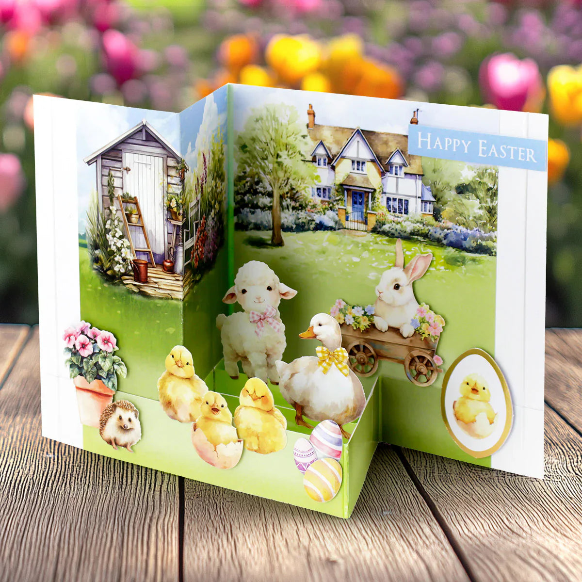 Spring Animals Die Cut Embellishments, 3 sheets