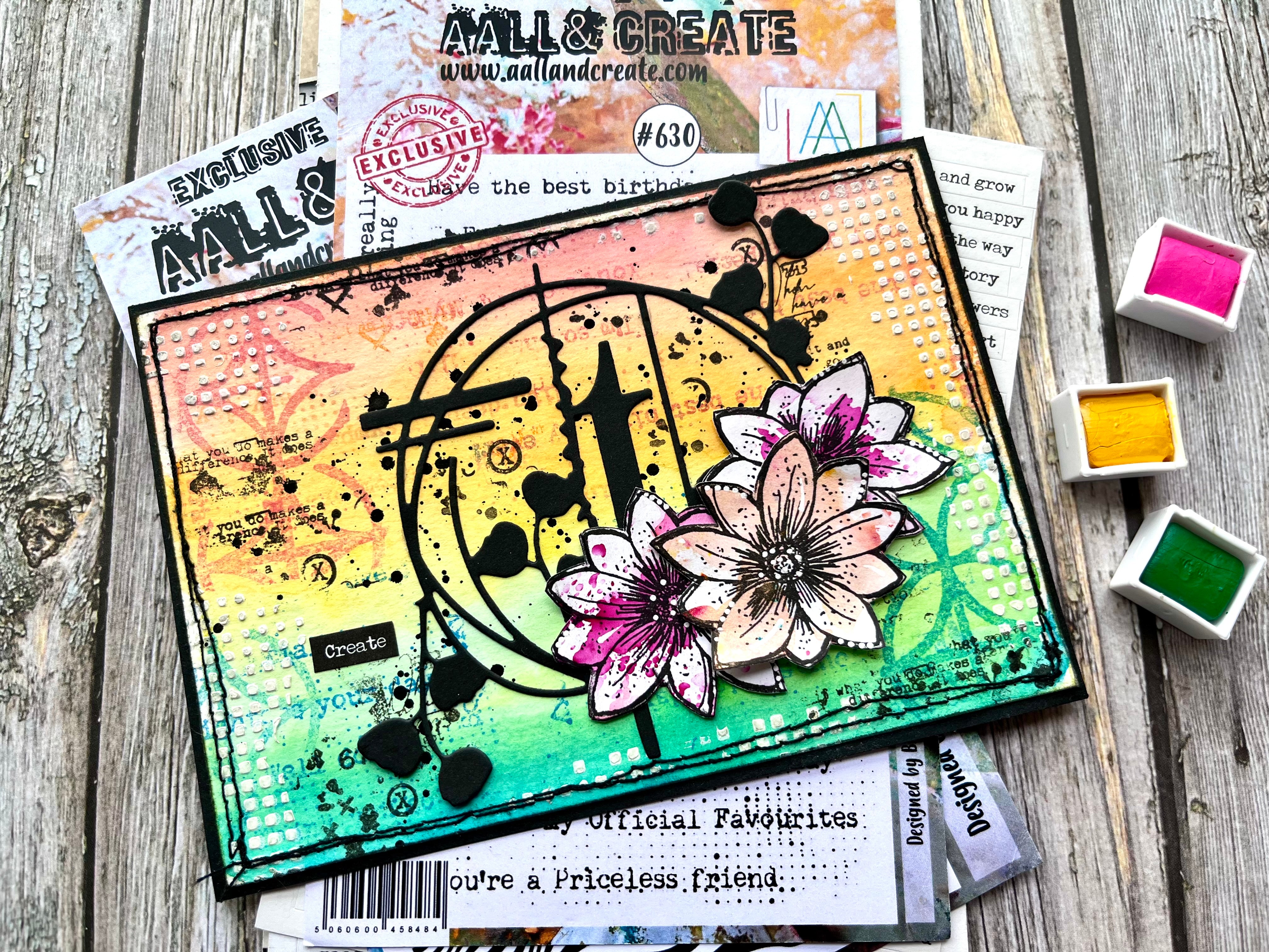 AALL and Create - Die-Cutting Die Set - Bursting Buds