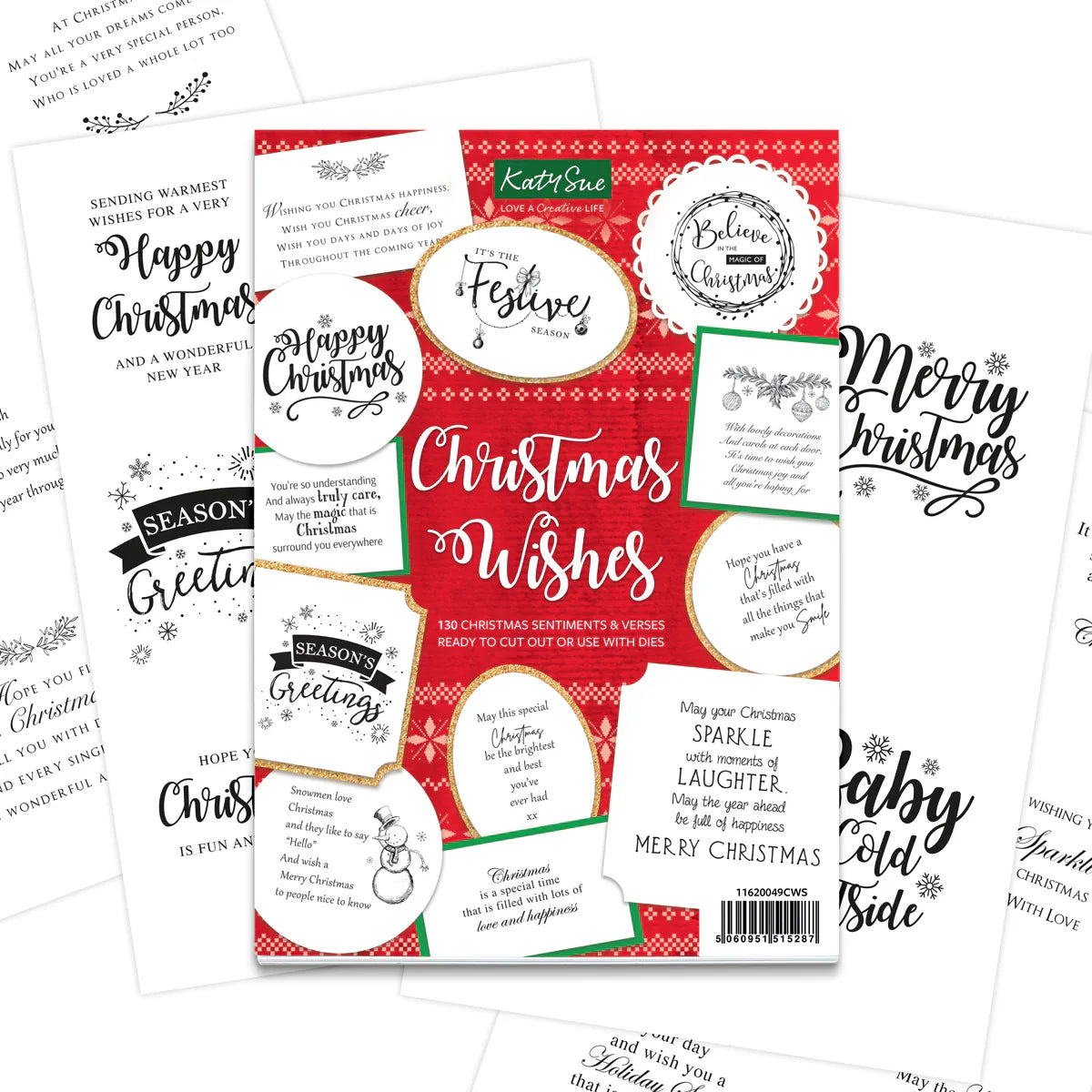 Christmas Wishes A4 Stash 40 sheets