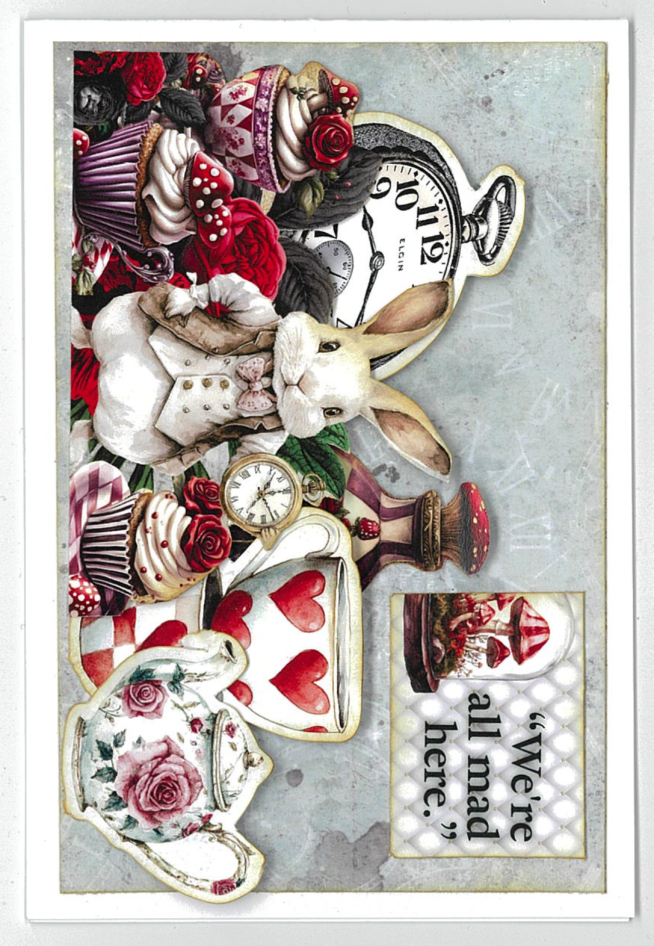 3Quarter Designs Red Queen 6x4 Card Pack