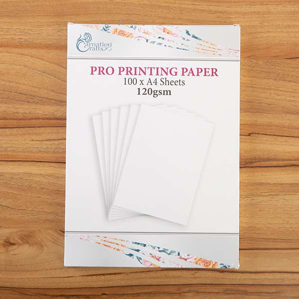 Carnation Crafts Pro Printing Paper 120gm (100 A4 sheets)