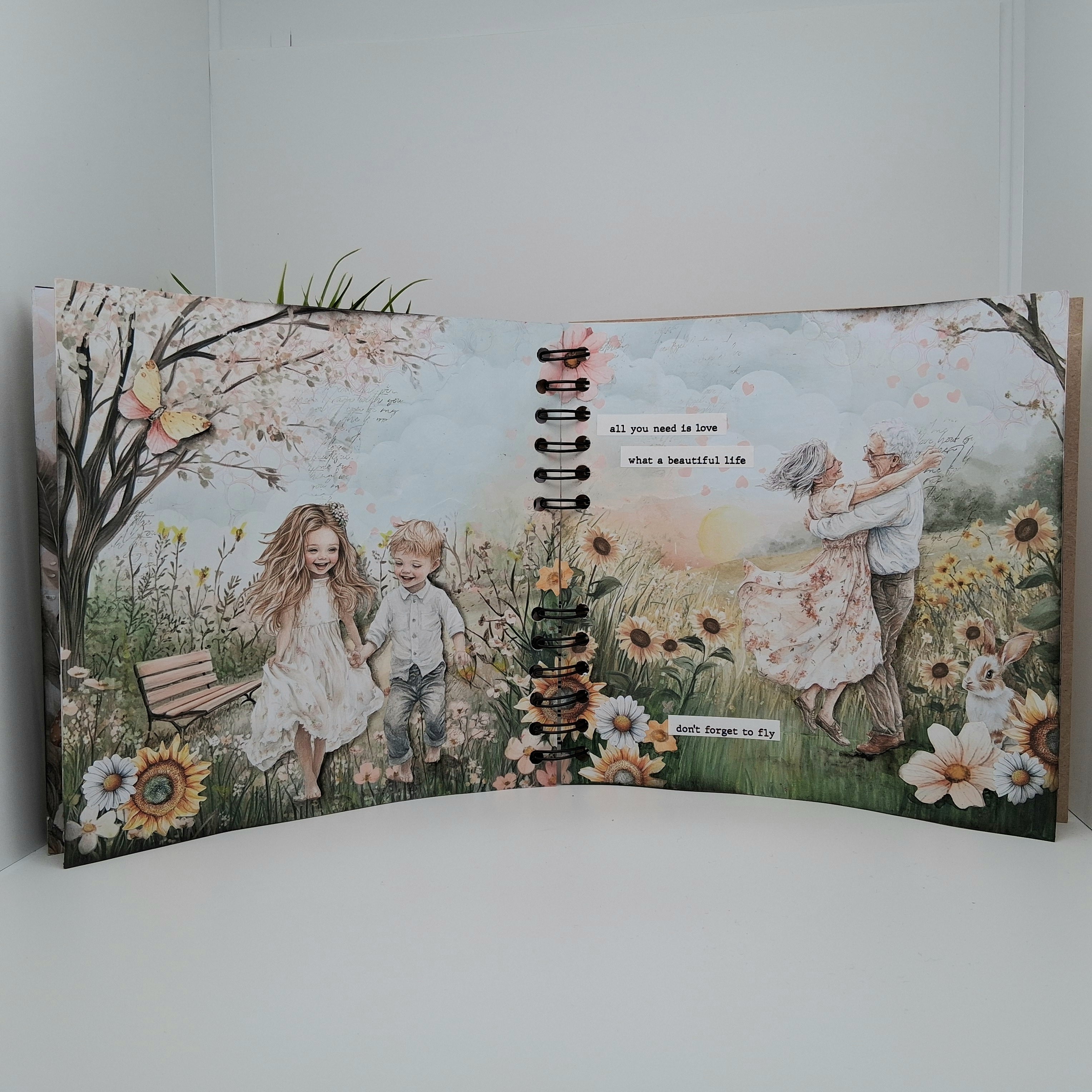 Dutch Doobadoo DDBD Collage Happy Spring