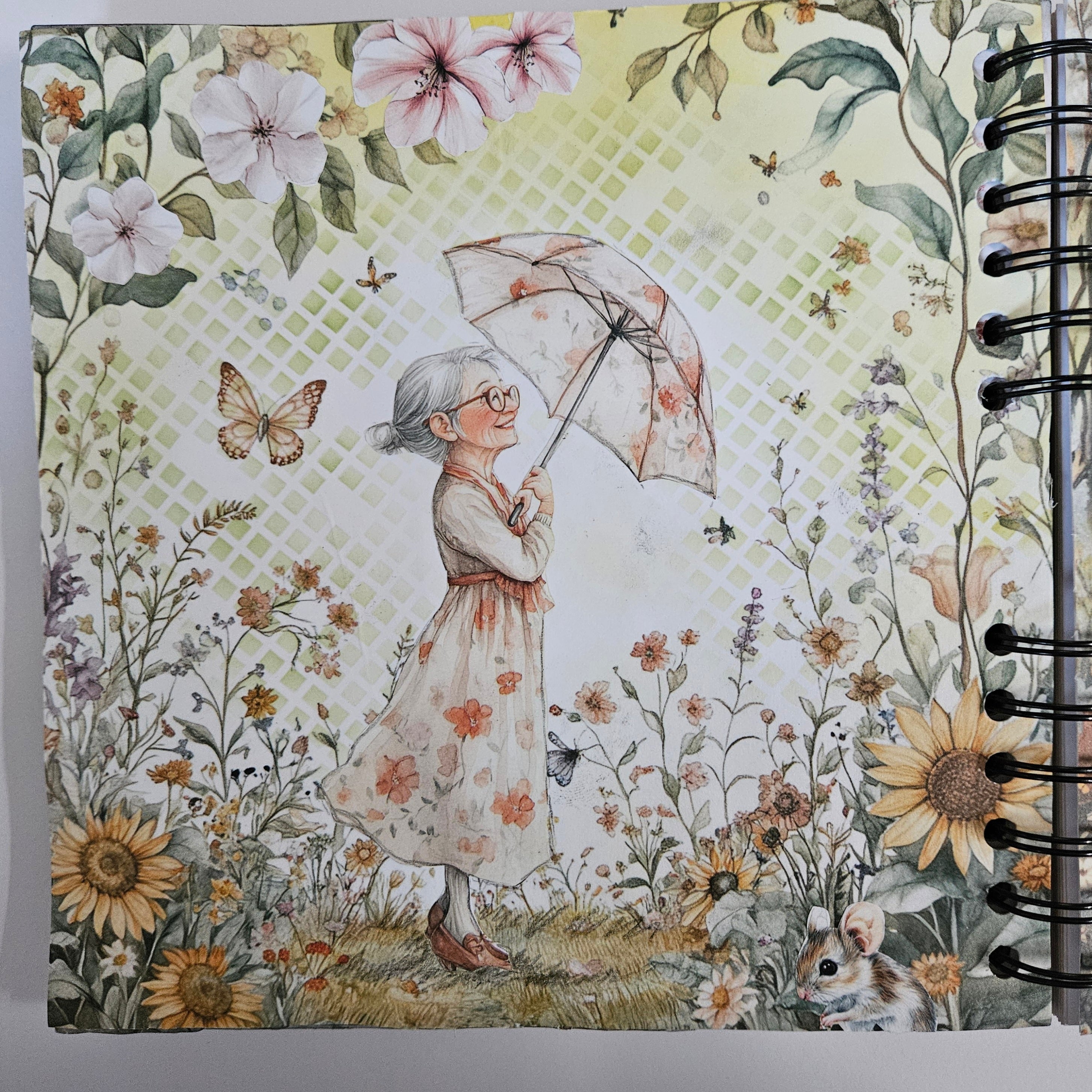 Dutch Doobadoo DDBD Collage Happy Spring