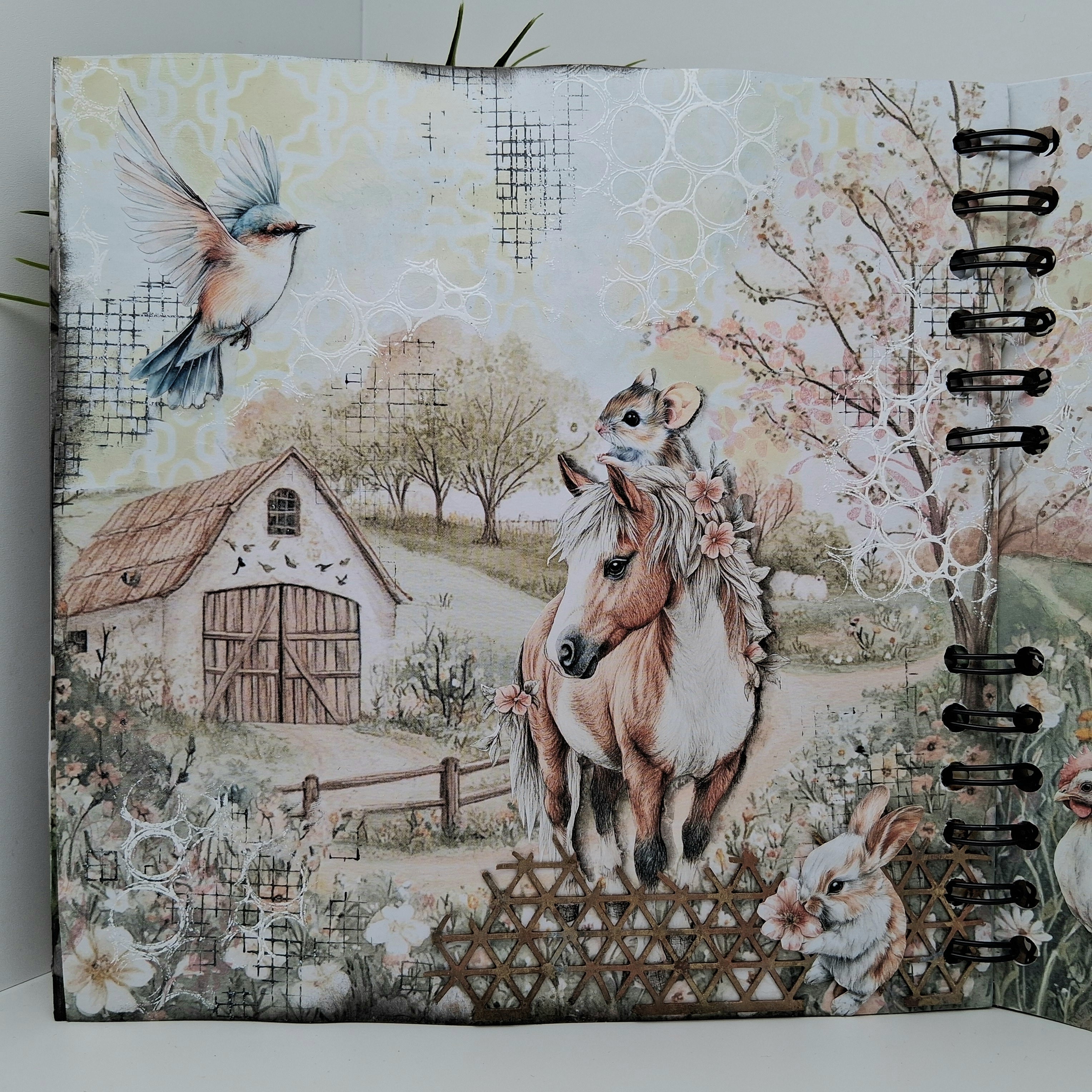 Dutch Doobadoo DDBD Collage Happy Spring