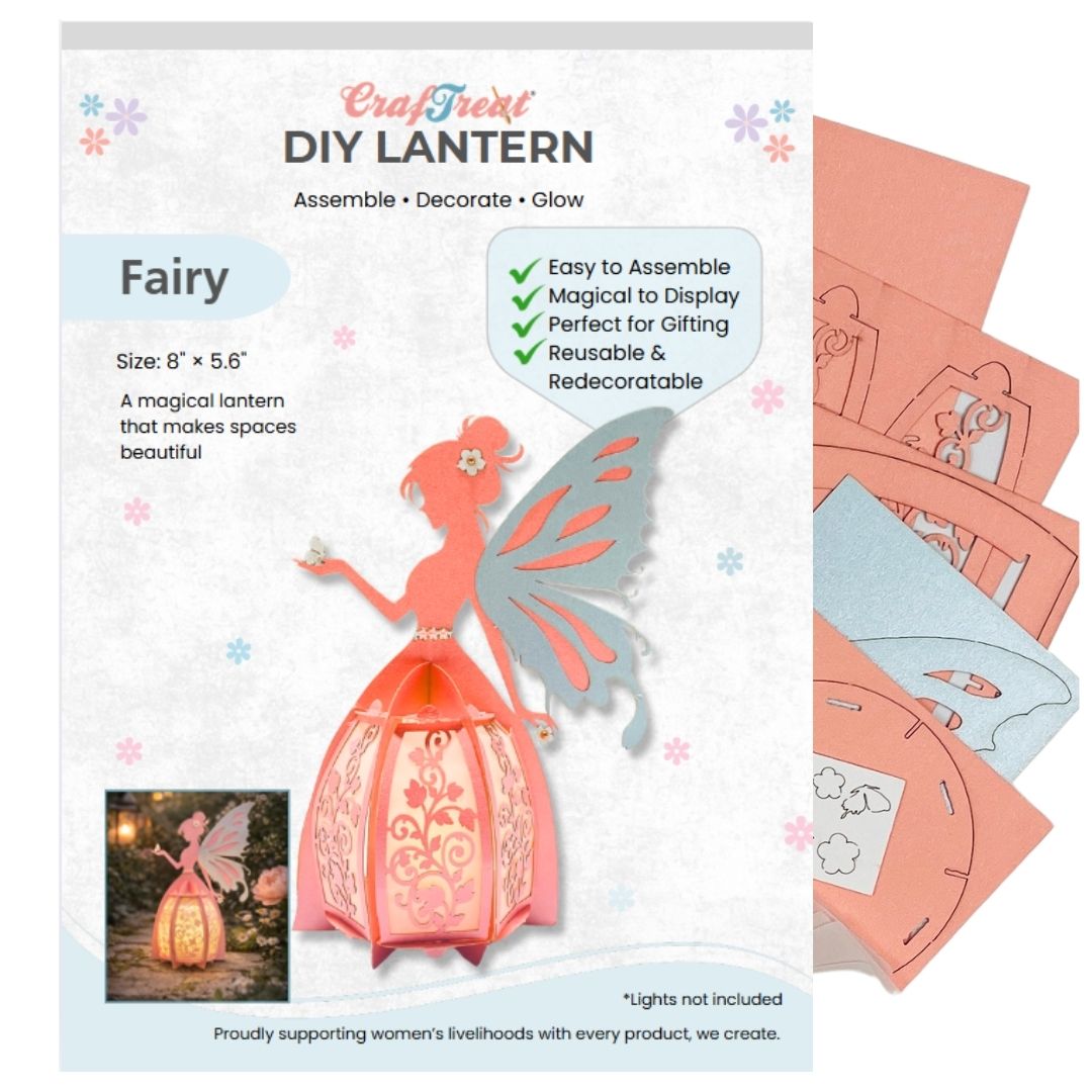 CrafTreat DIY Paper Lanterns - Fairy