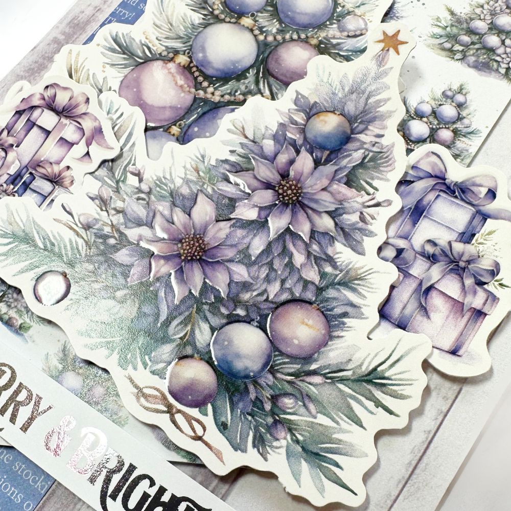 Enchanting Christmas Embossed Die Cuts