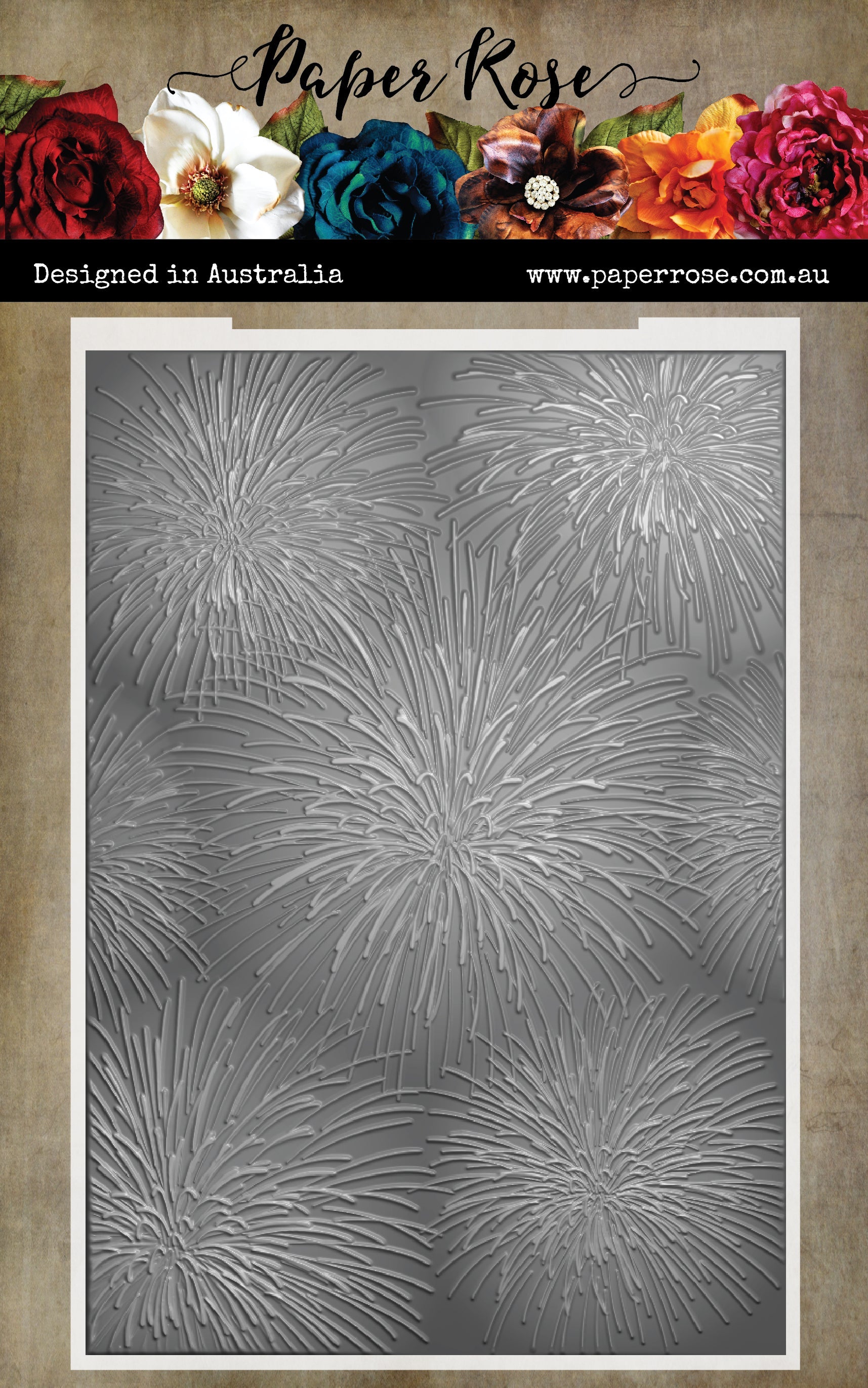 Fireworks 3D Embossing Folder 32286