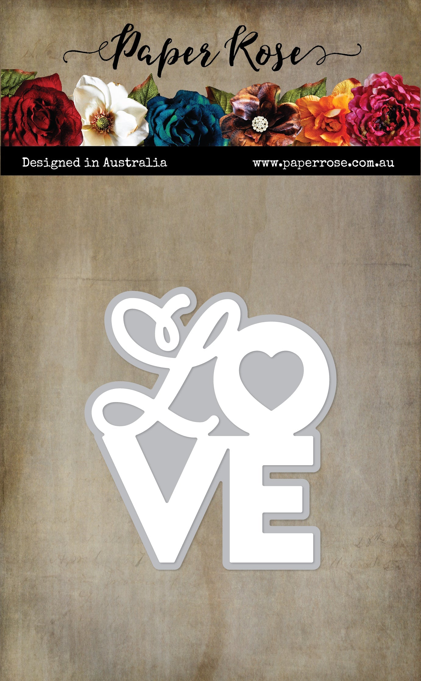 Layered LOVE Metal Cutting Die 33864