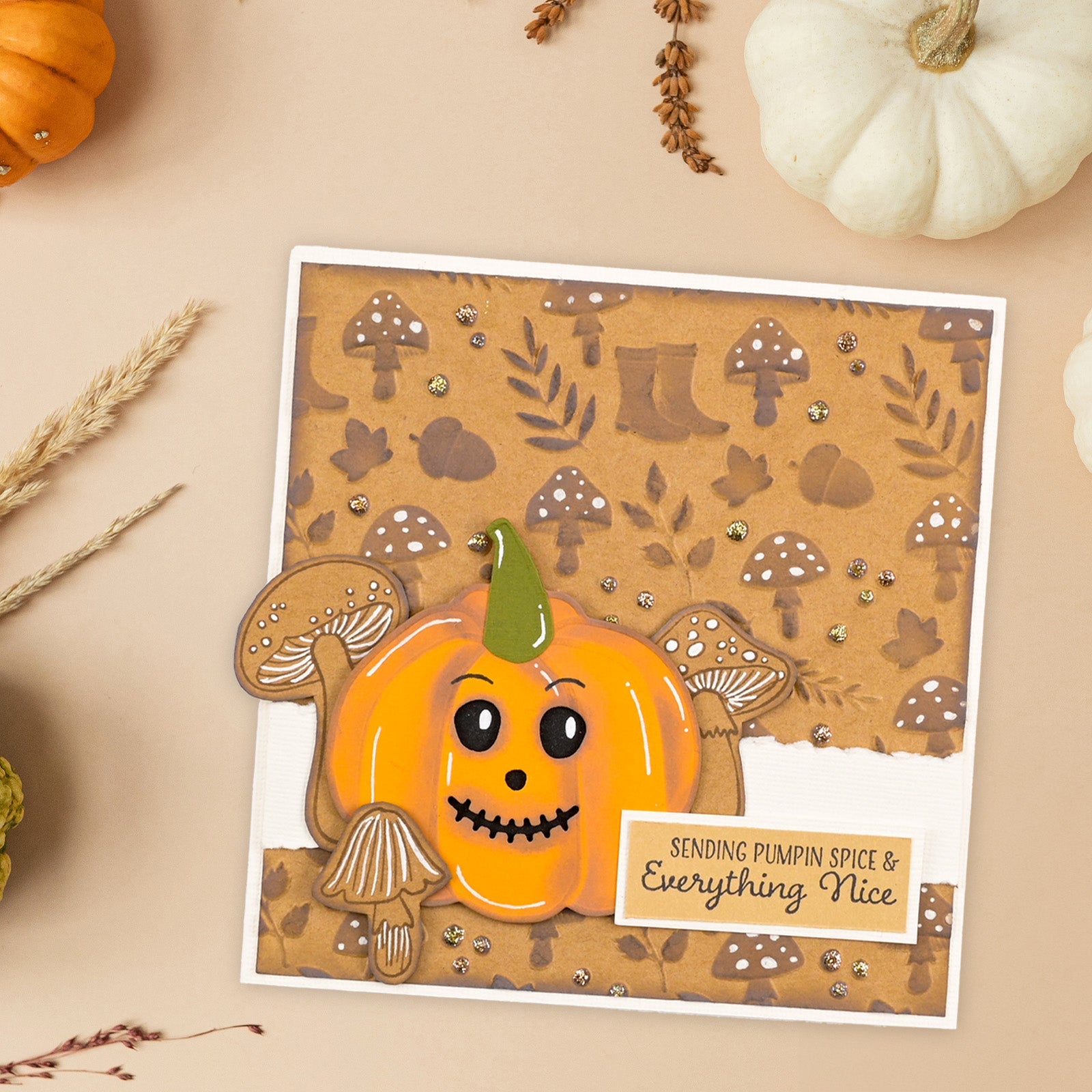 Vaessen Creative • Cutting Dies Pumpkin Faces 4pcs