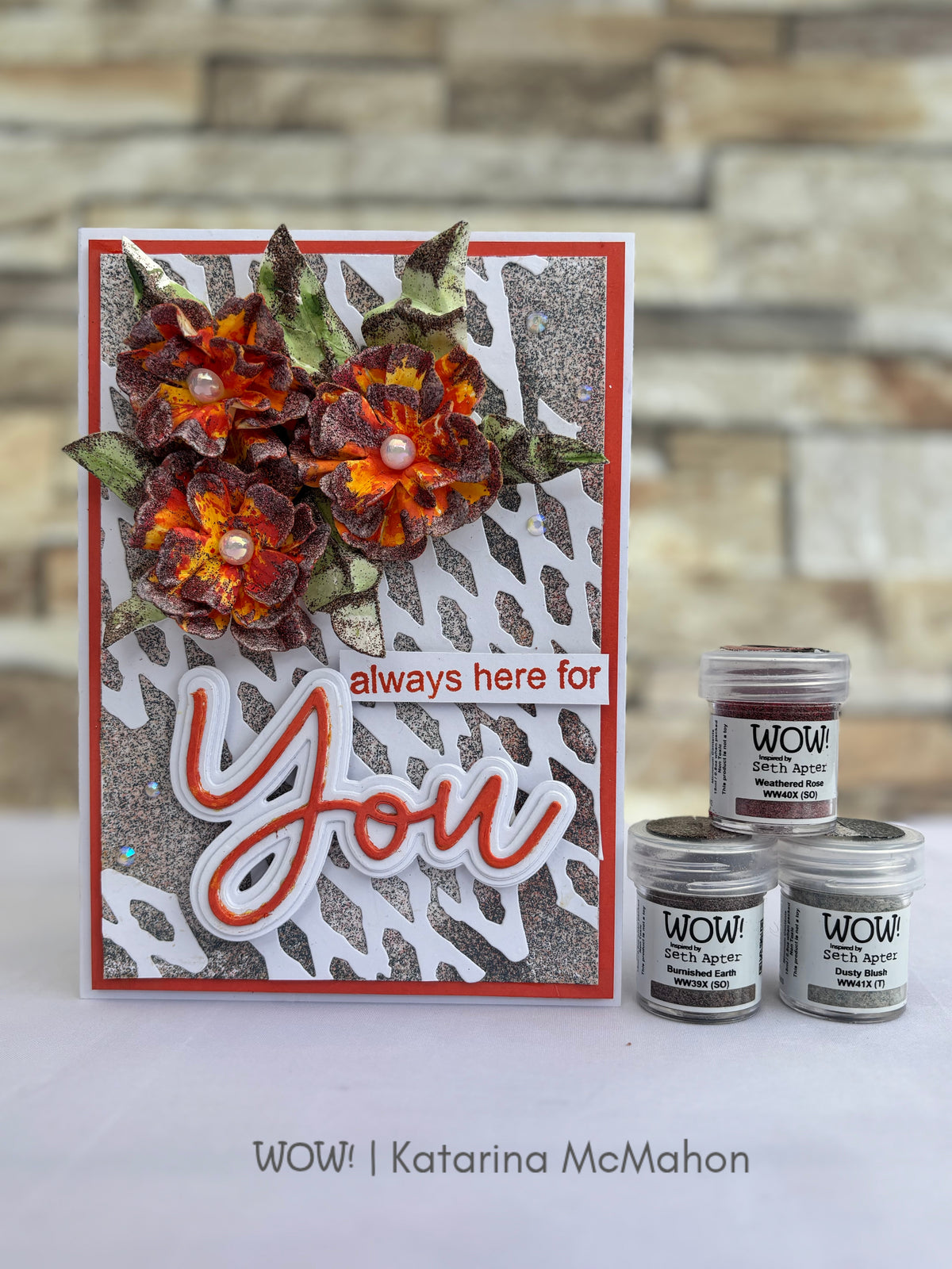 WOW! Embossing Powder - Trio Baked Clay *Seth Apter*