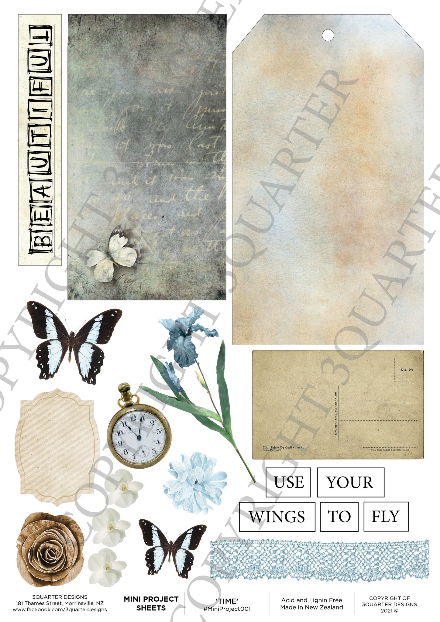 3Quarter Designs Mini Project Bundle