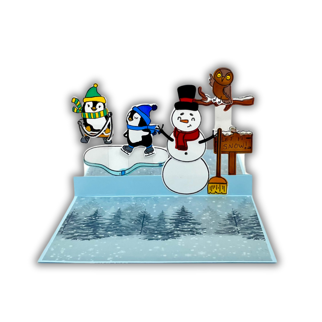 Snow Day Card Class - Online