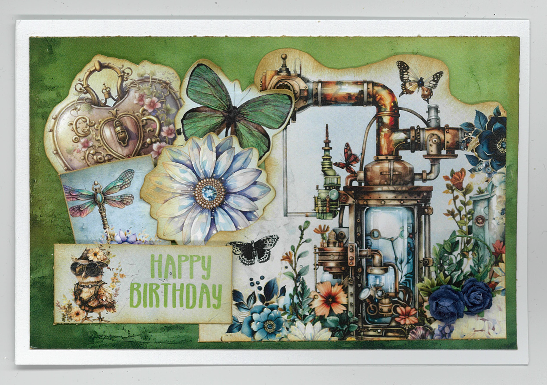 3Quarter Designs Floral Mechanica 6x4 Card Pack