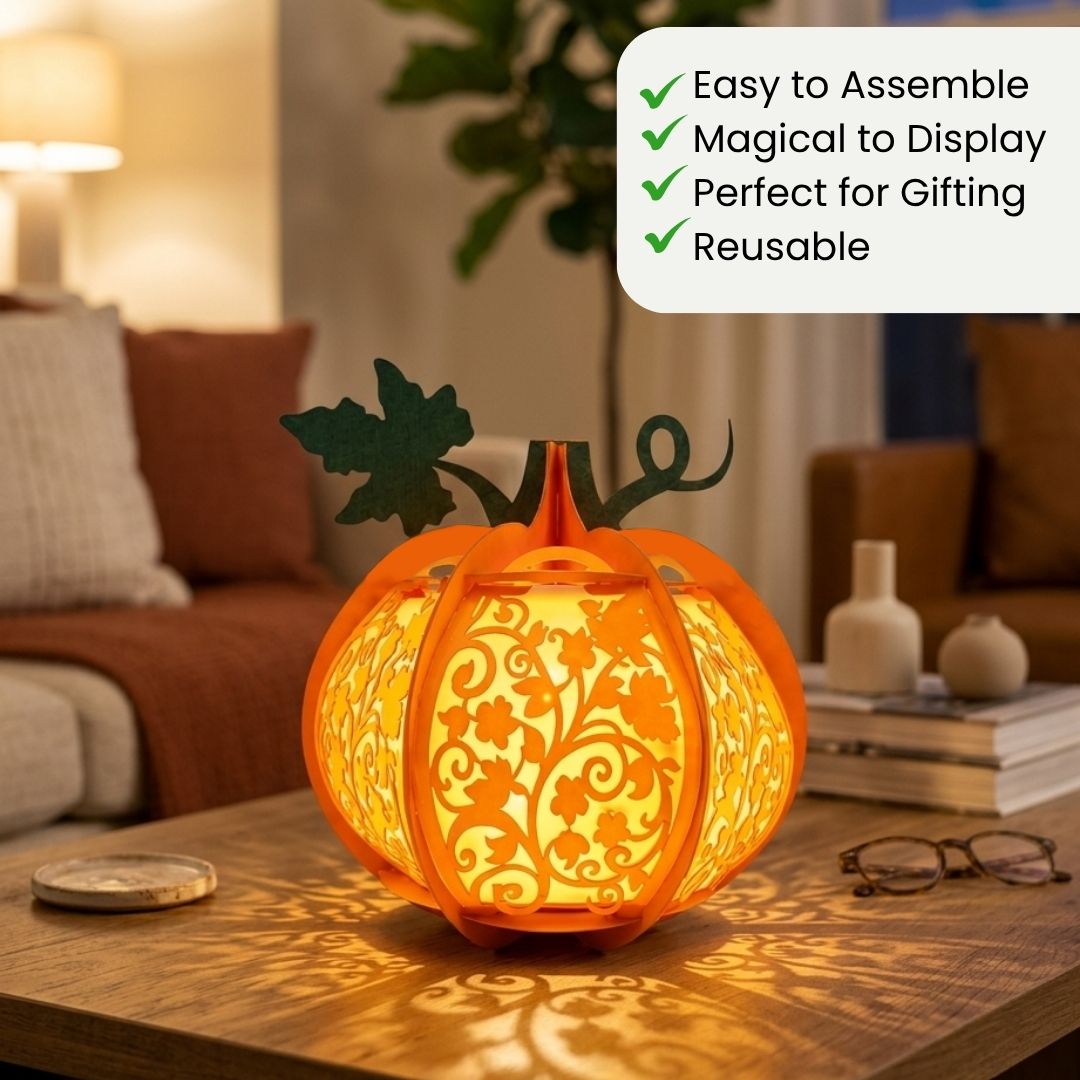 CrafTreat DIY Lantern - Pumpkin               