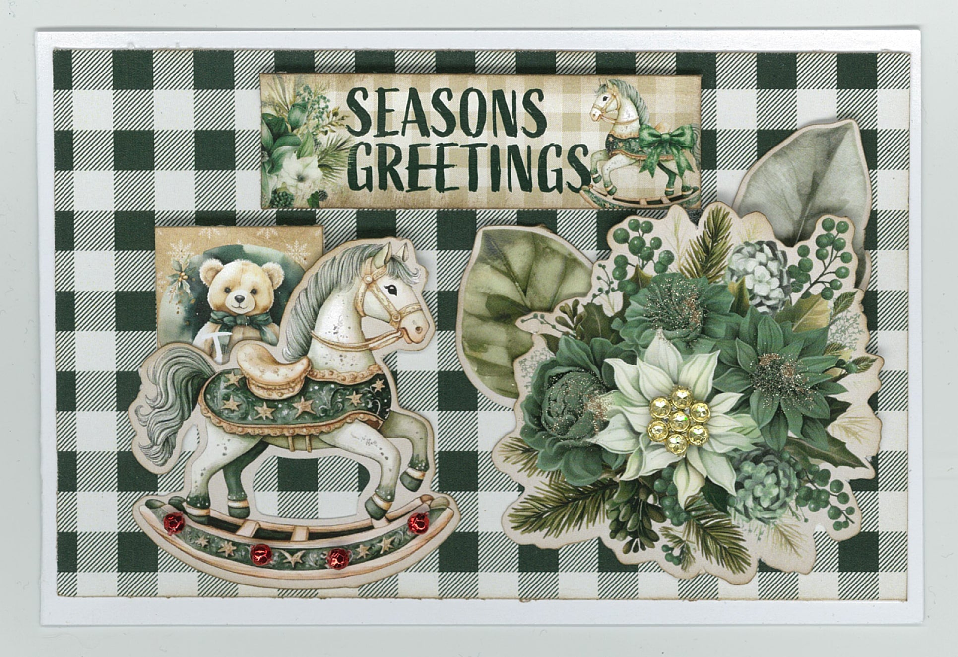 3Quarter Designs Pine Festivities 6x4 Card Pack
