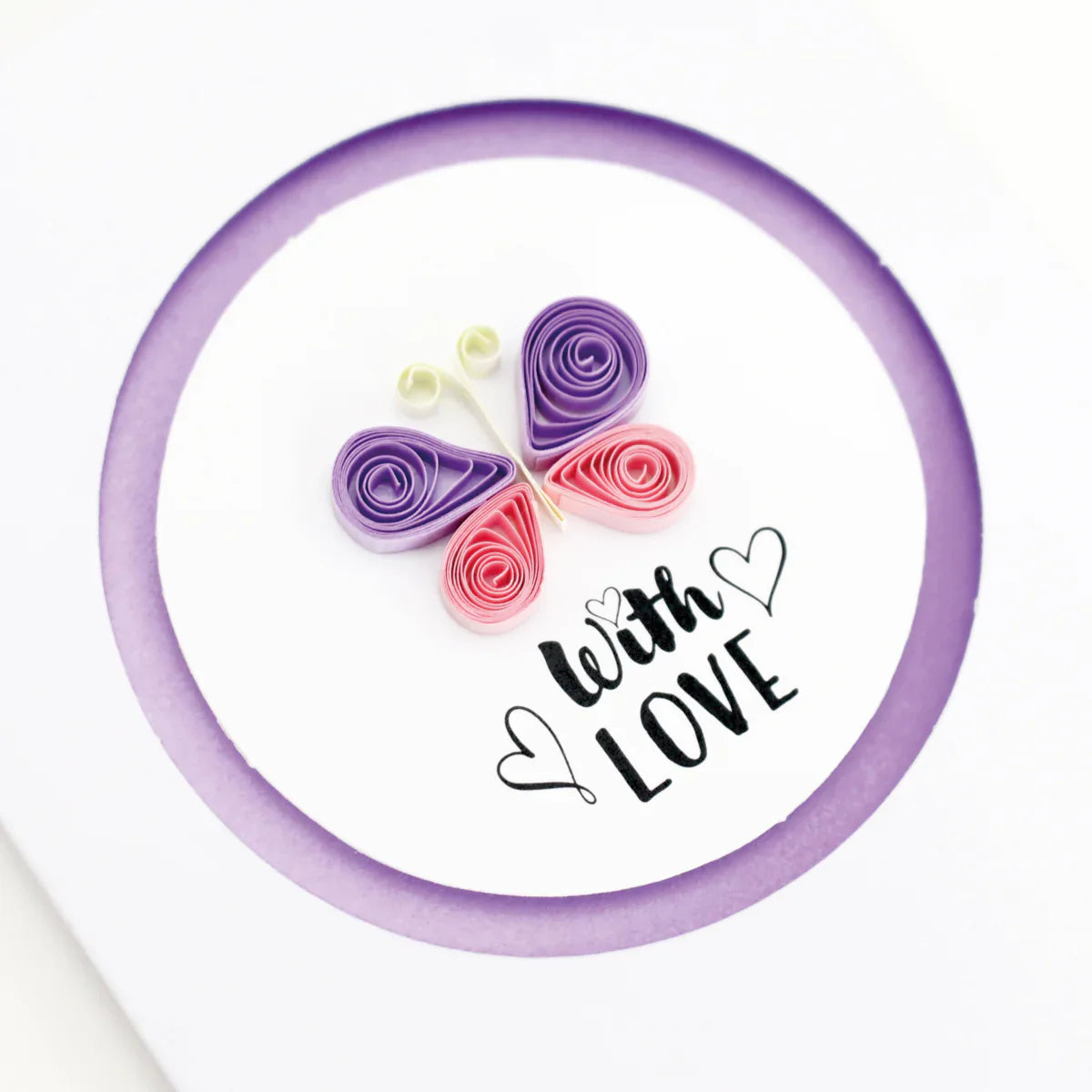 Katie Sue Miniature Sentiments Quilling Card Making Kit