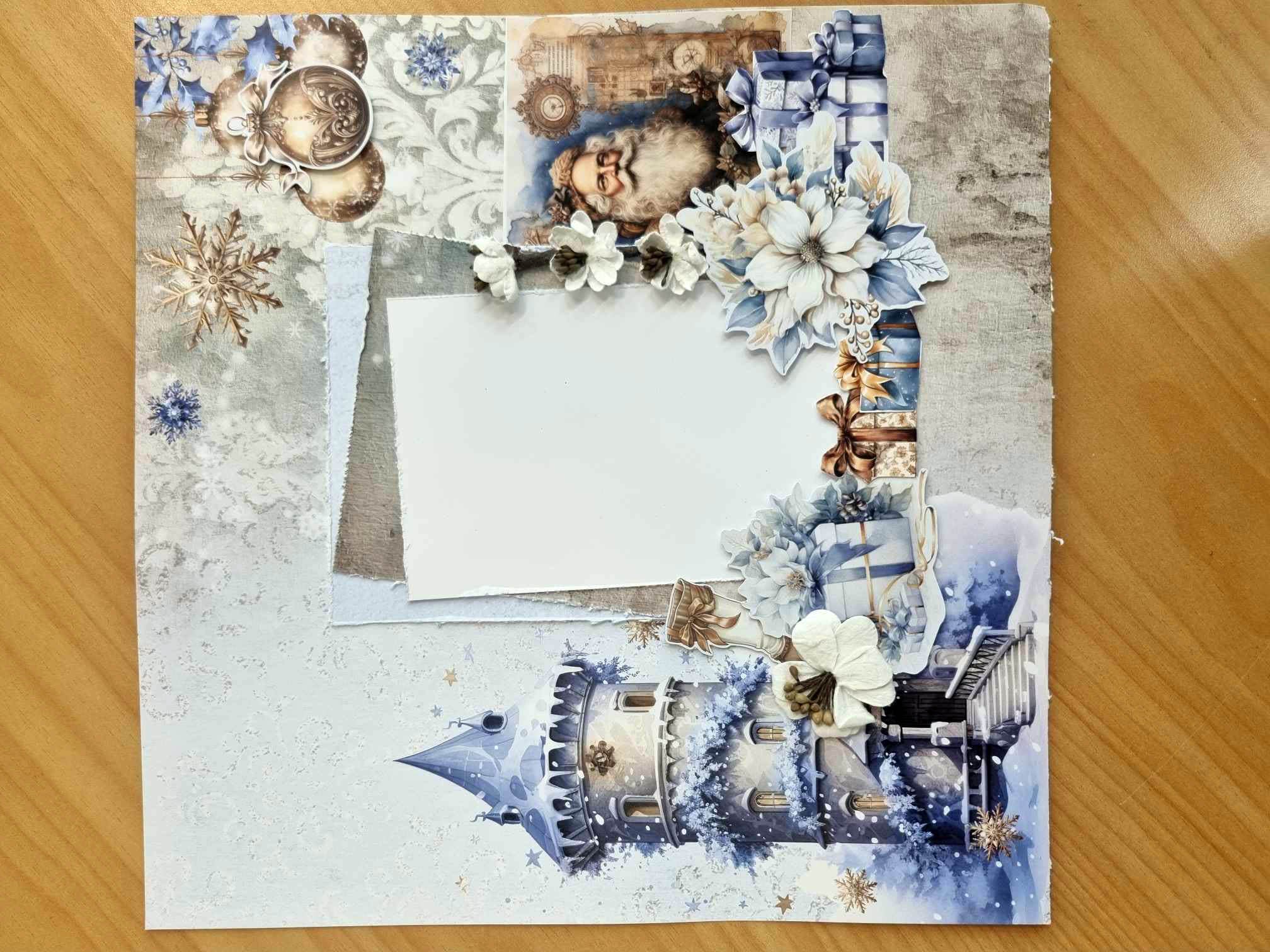 3Quarter Designs Snowflake Season 12x12 Design Paper & Diecuts Set