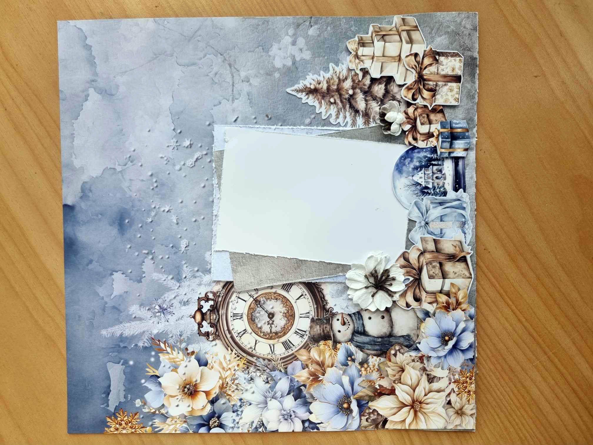 3Quarter Designs Snowflake Season 12x12 Design Paper & Diecuts Set