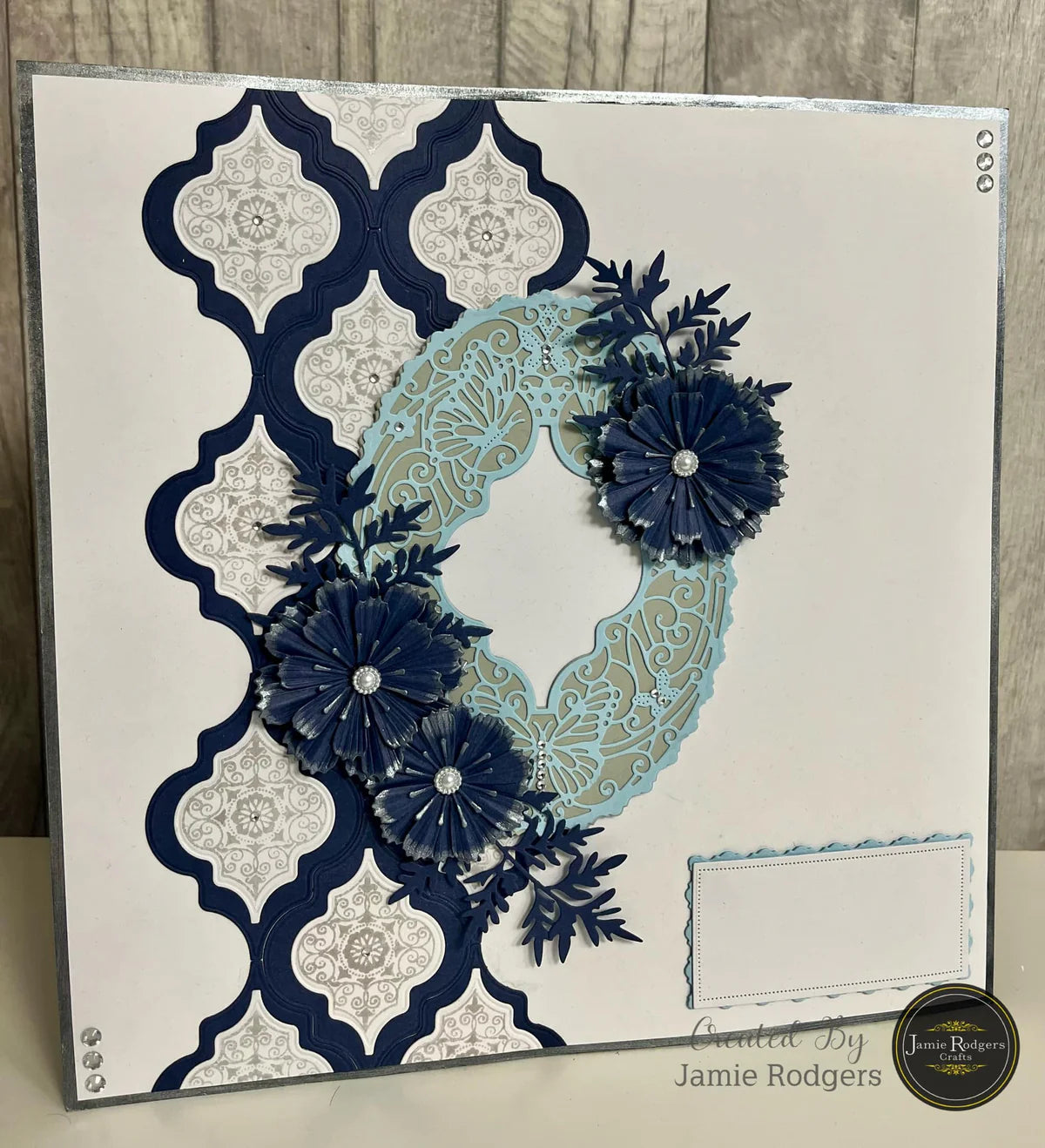 Jamie Rodgers Crafts - Ornate Patterns DL Clear Stamp Set