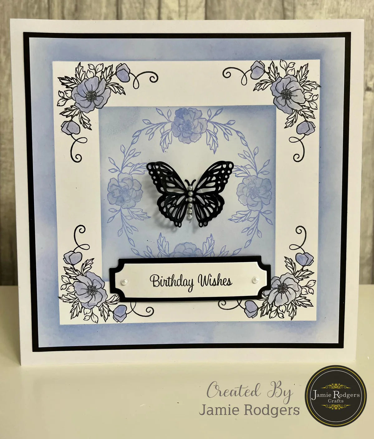 Jamie Rodgers Crafts - Square Frames Stencil Set