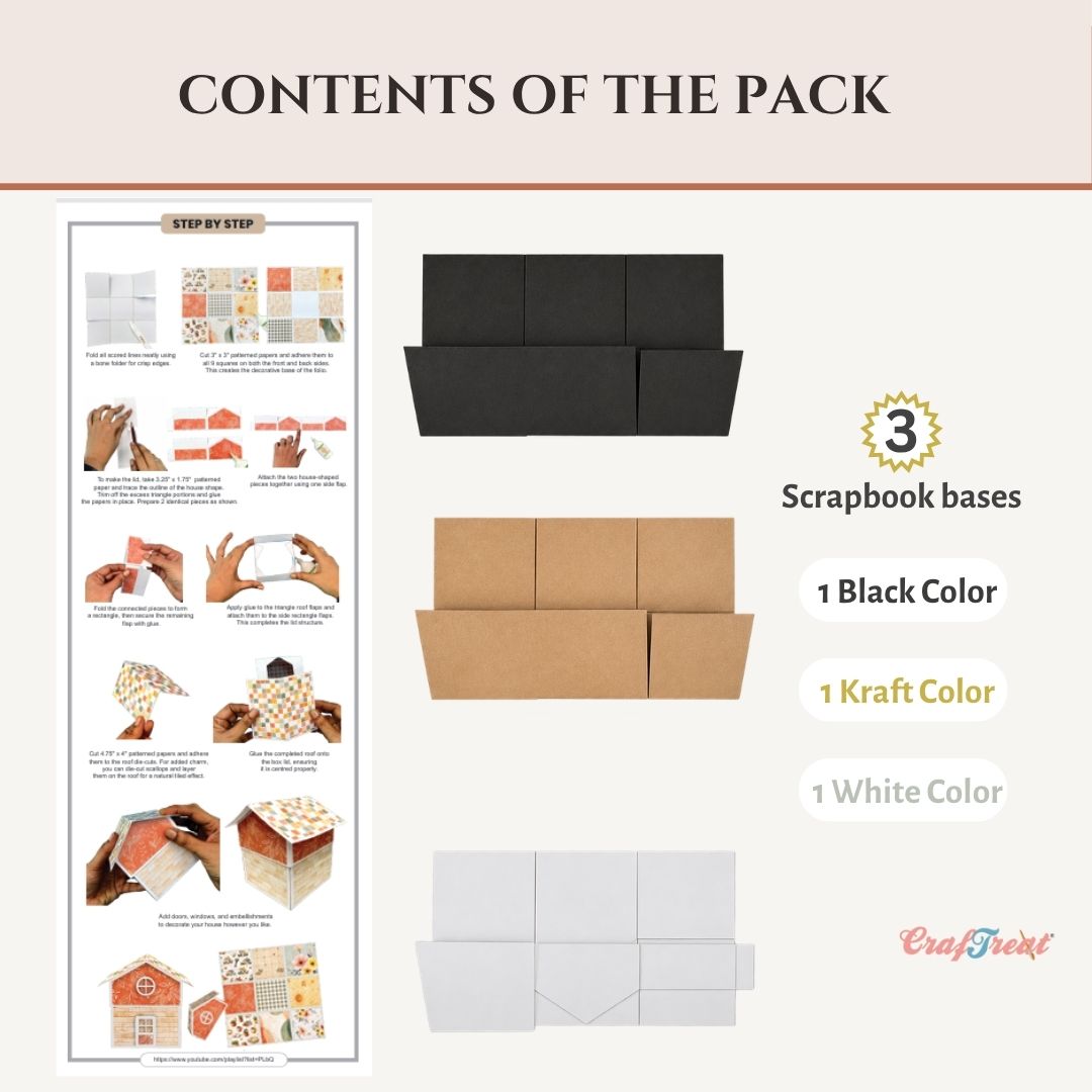 CrafTreat Quick Folio - House Explosion Box   