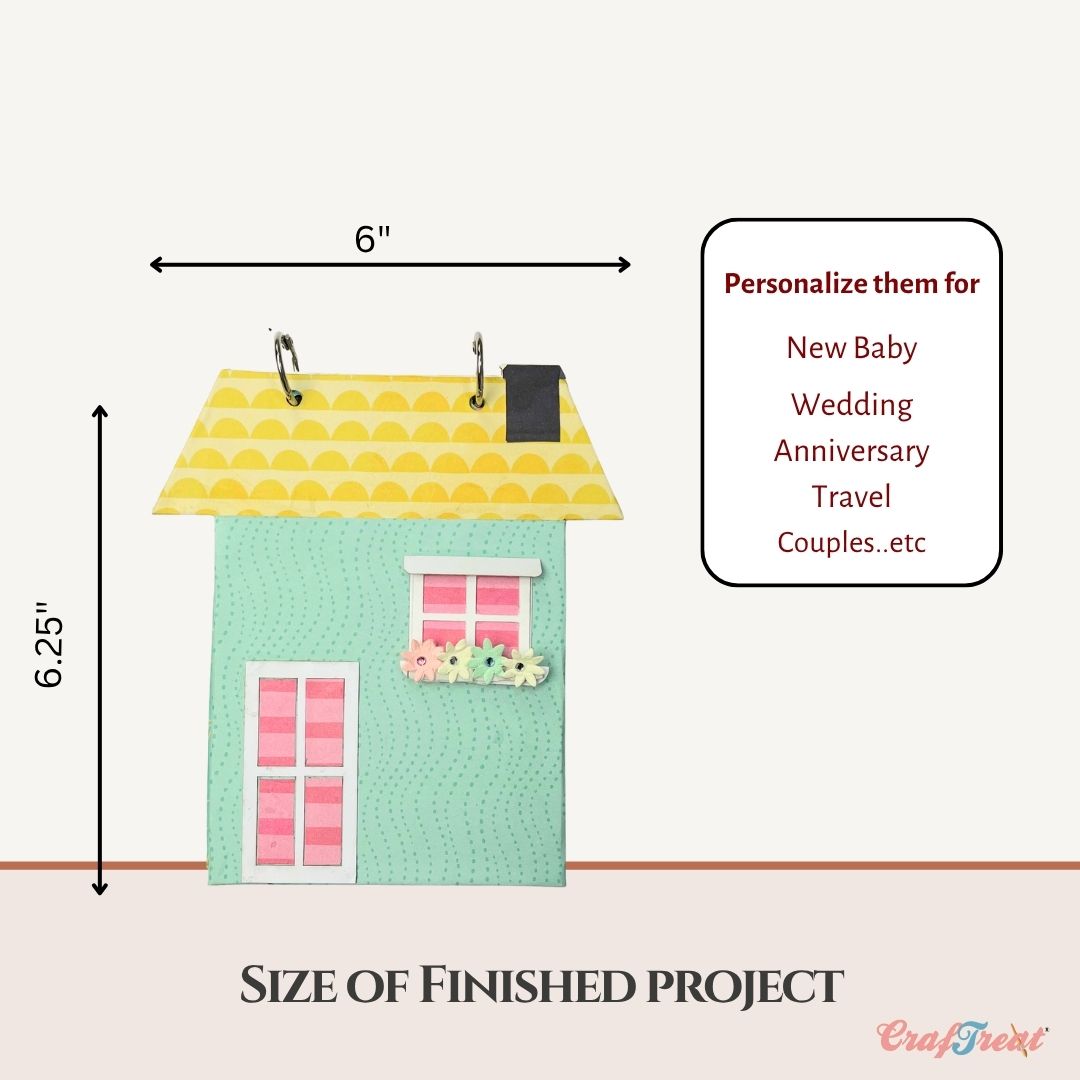 CrafTreat Quick Folio - House Ring Bound Album  