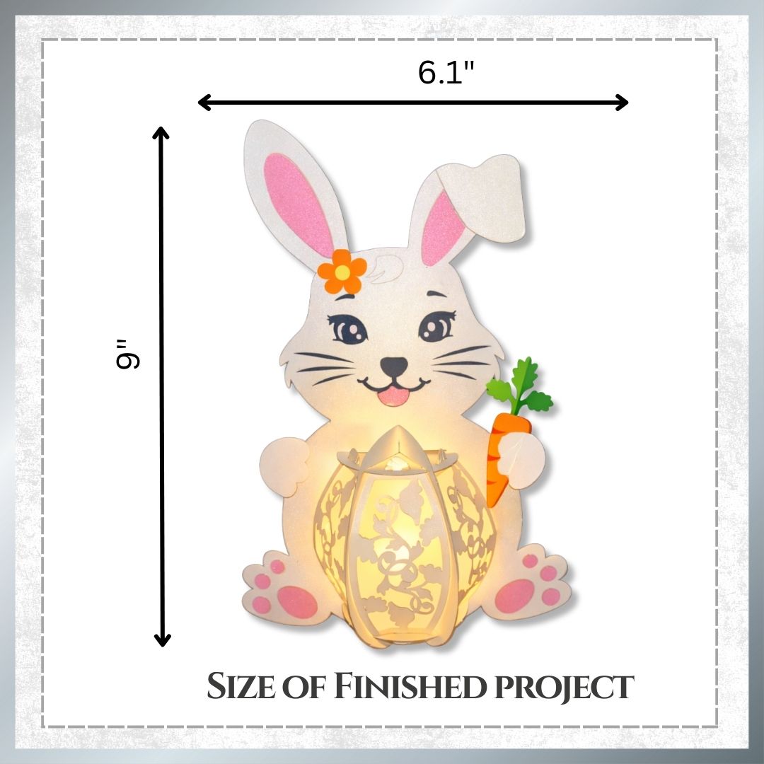 CrafTreat DIY Paper Lanterns - Bunny