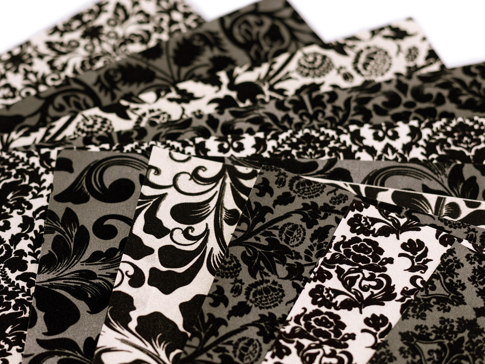 Flocked Damask Paper Pad - 12" x 12"