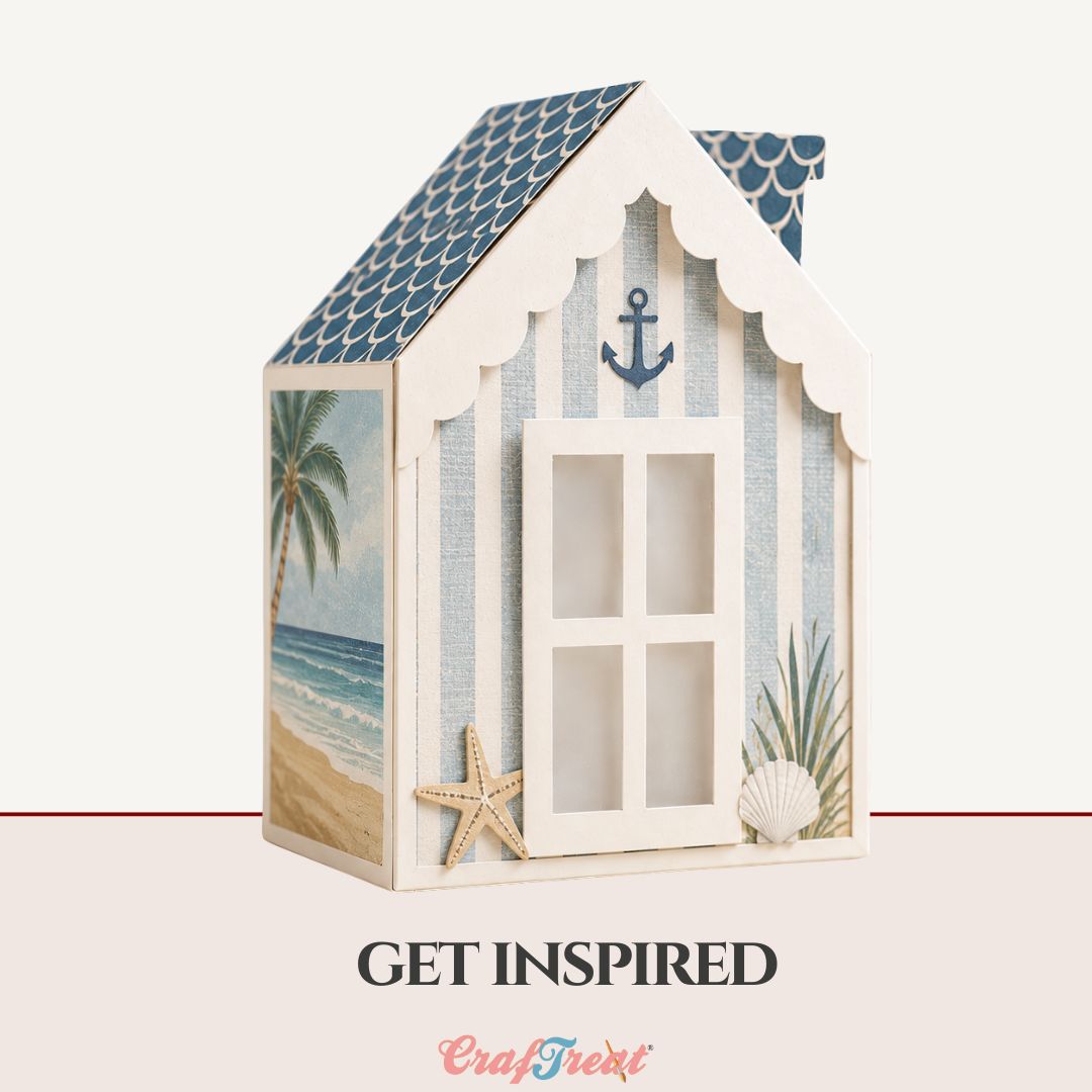 CrafTreat Giftable Blanks - House Lantern Gift Boxes