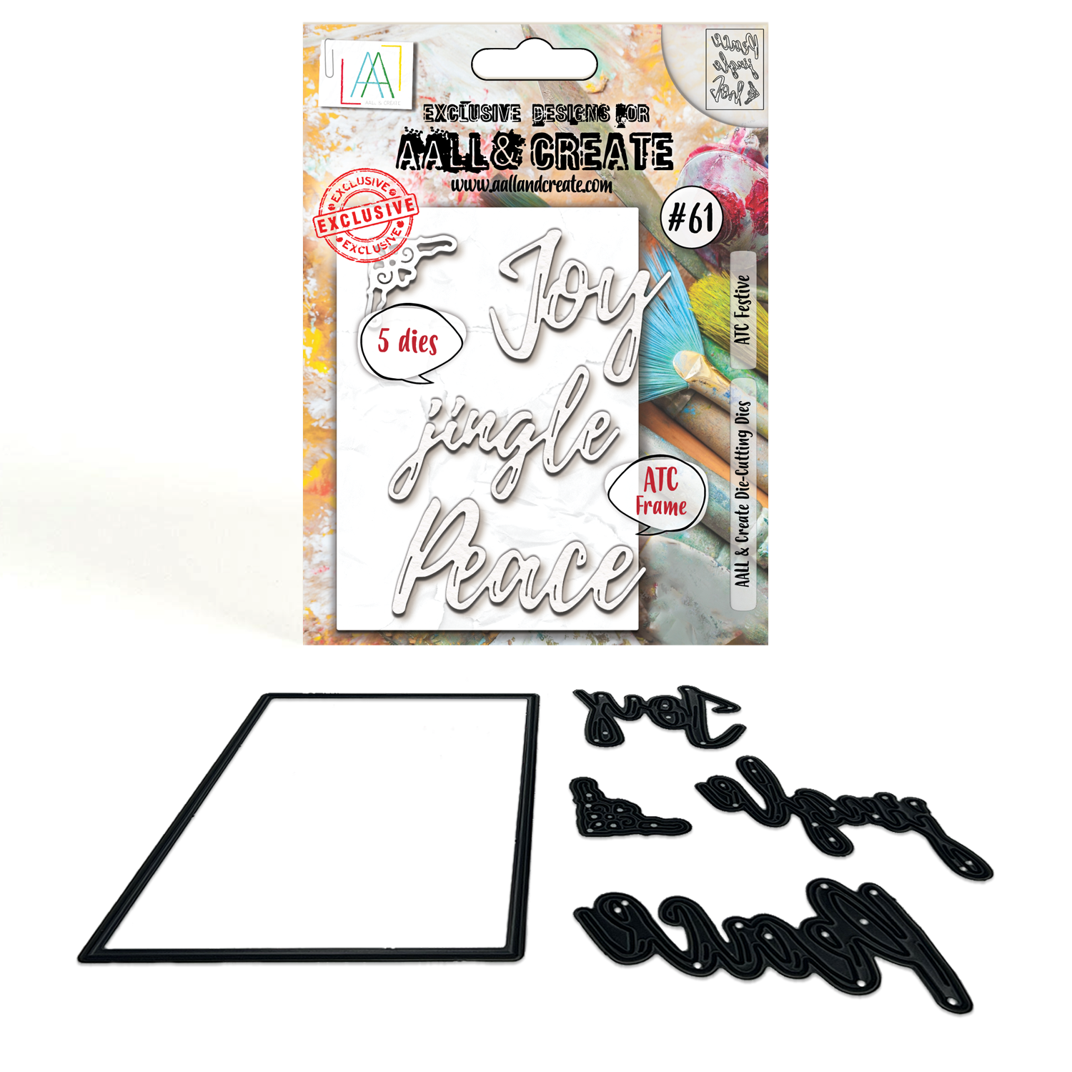 AALL and Create - Die-Cutting Die Set - ATC Festive