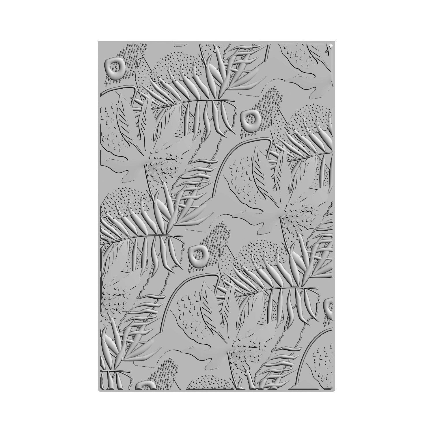 Sizzix 3-D Textured Impressions Embossing Folder - Jungle Textures by Catherine Pooler