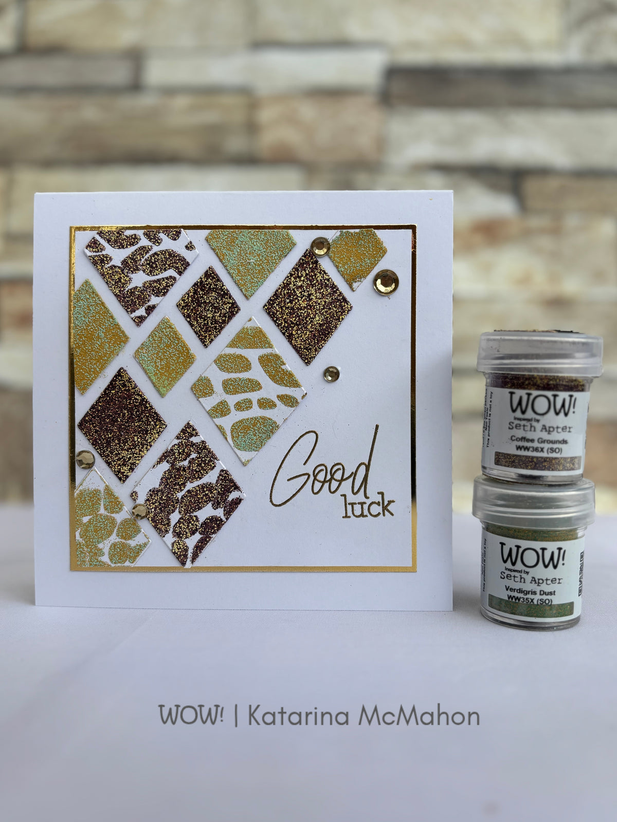 WOW! Embossing Powder - Duo Rustic Remnants *Seth Apter*