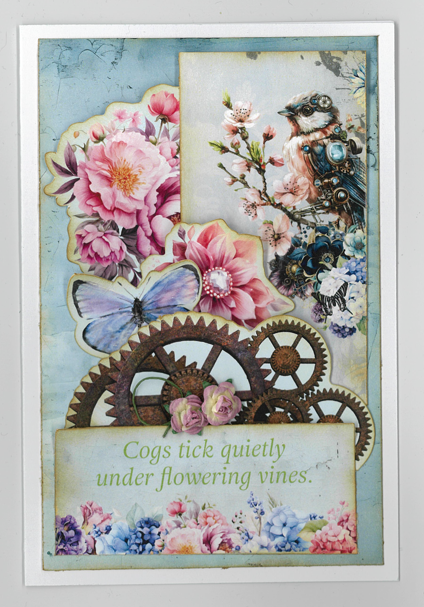 3Quarter Designs Floral Mechanica 6x4 Card Pack