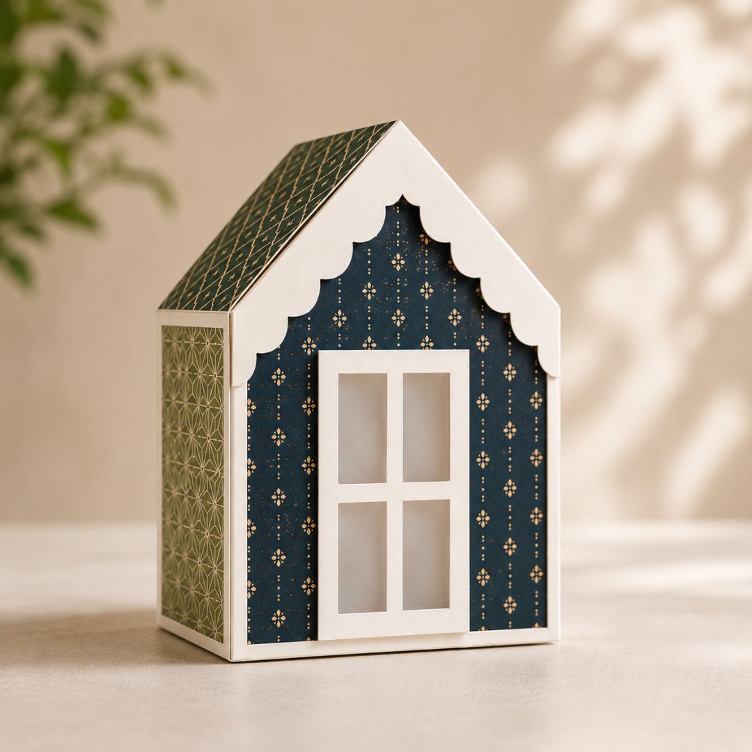 CrafTreat Giftable Blanks - House Lantern Gift Boxes