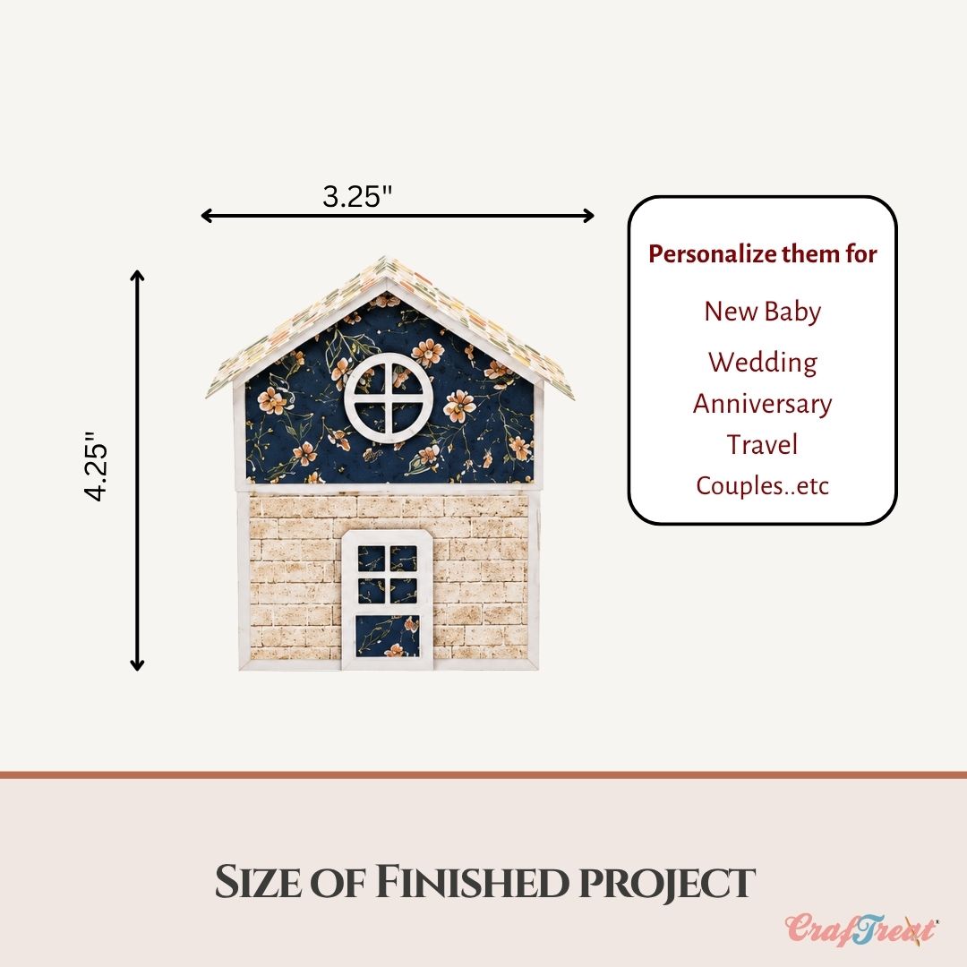 CrafTreat Quick Folio - House Explosion Box   