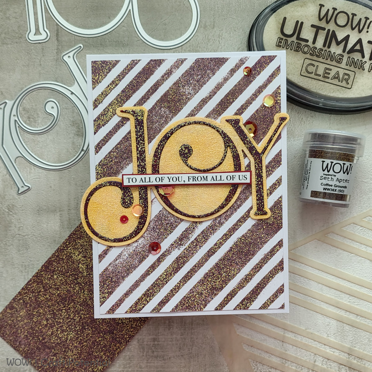 WOW! Embossing Powder - Duo Rustic Remnants *Seth Apter*