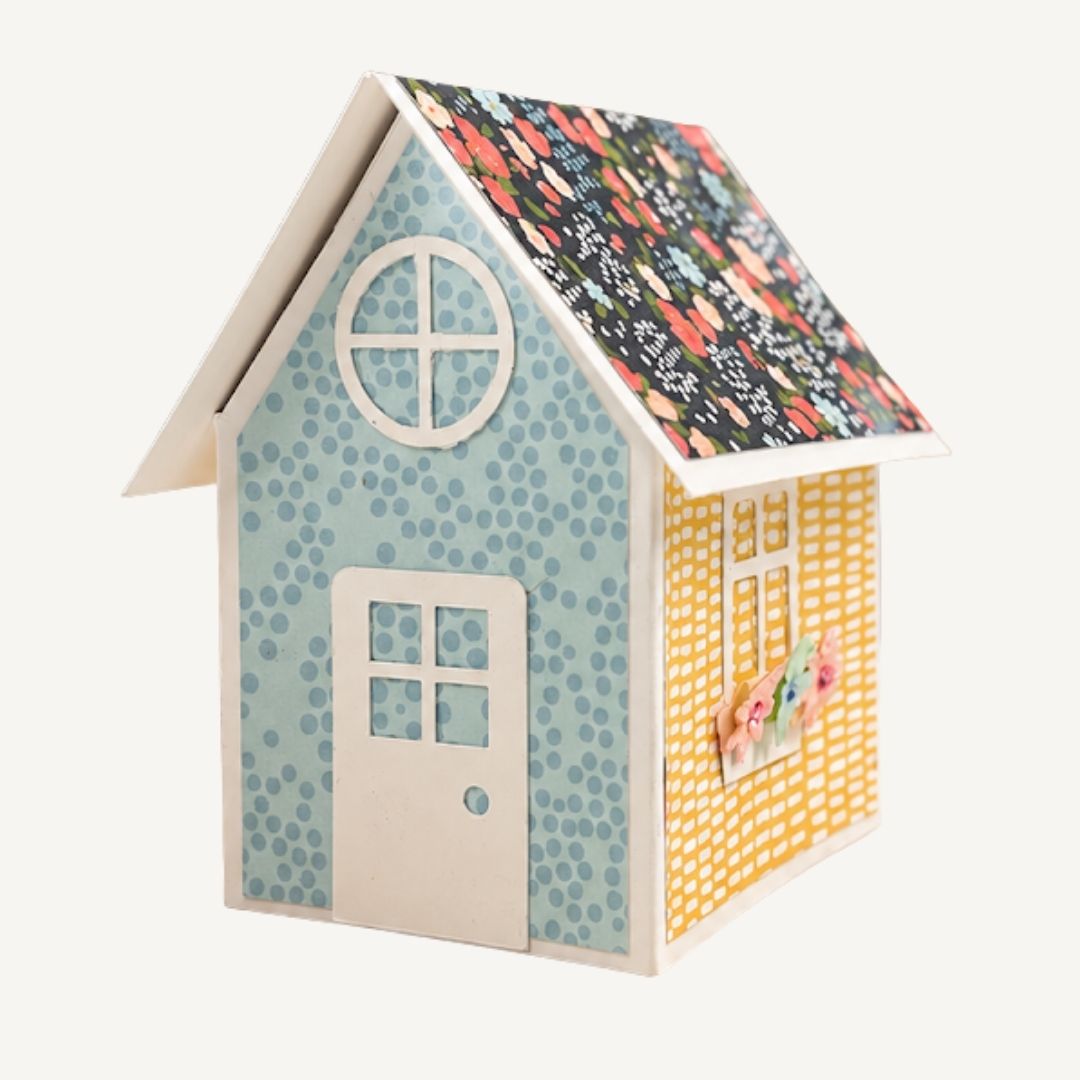 CrafTreat Card Blank - House Pop-up Card      