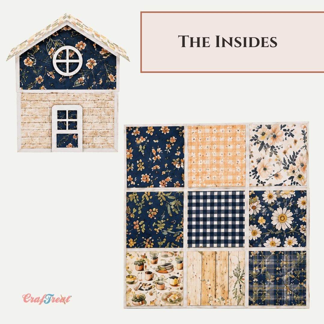 CrafTreat Quick Folio - House Explosion Box   