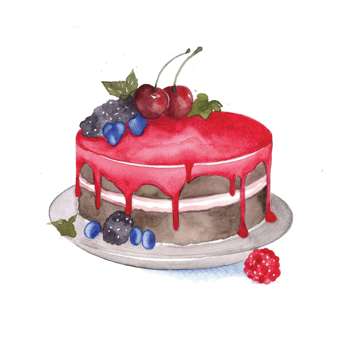 Willow Wolfe - Watercolor Workbook: Sweet Treats by Willow & Nya Wolfe