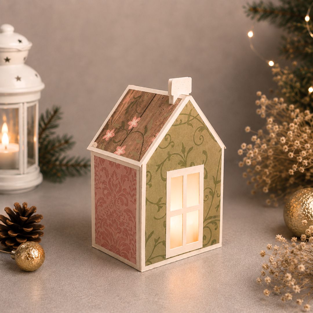 CrafTreat Giftable Blanks - House Lantern Gift Boxes