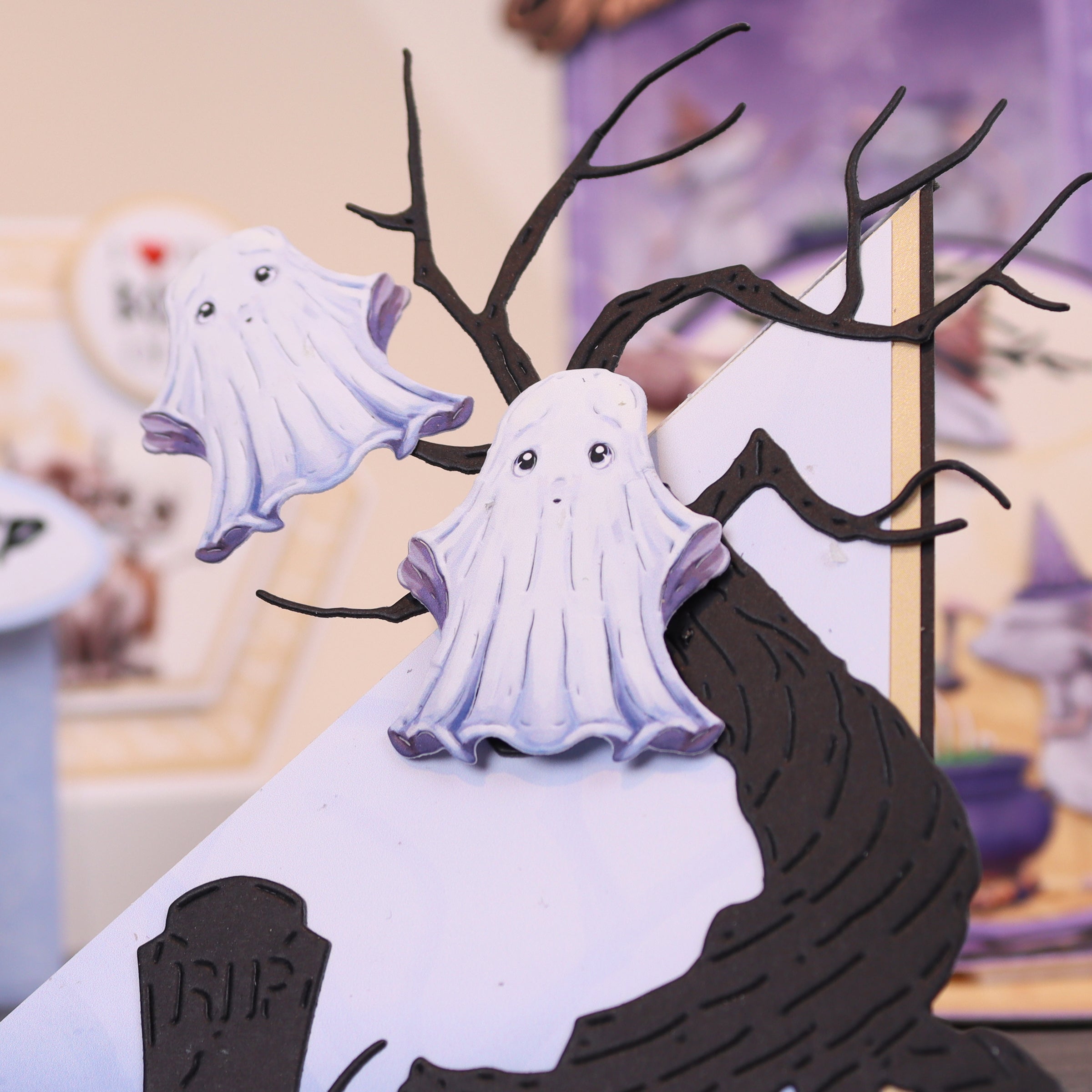 Carnation Crafts Spooky Friends Paper Craft Kit (882784)